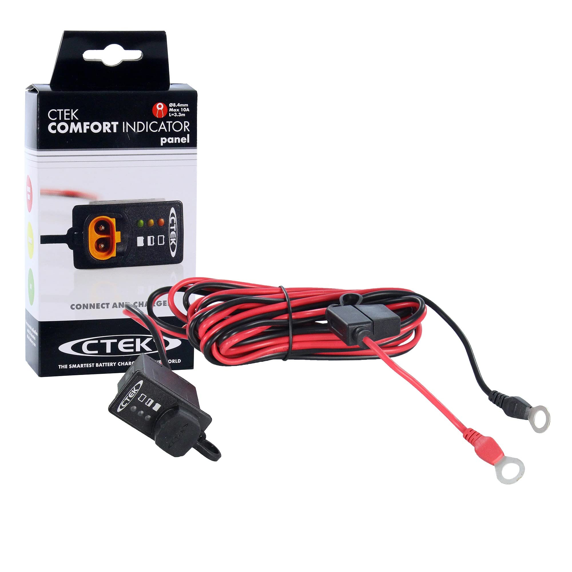 CTEK (56-380) Comfort Indicator Panel M8 for Top Post Batteries