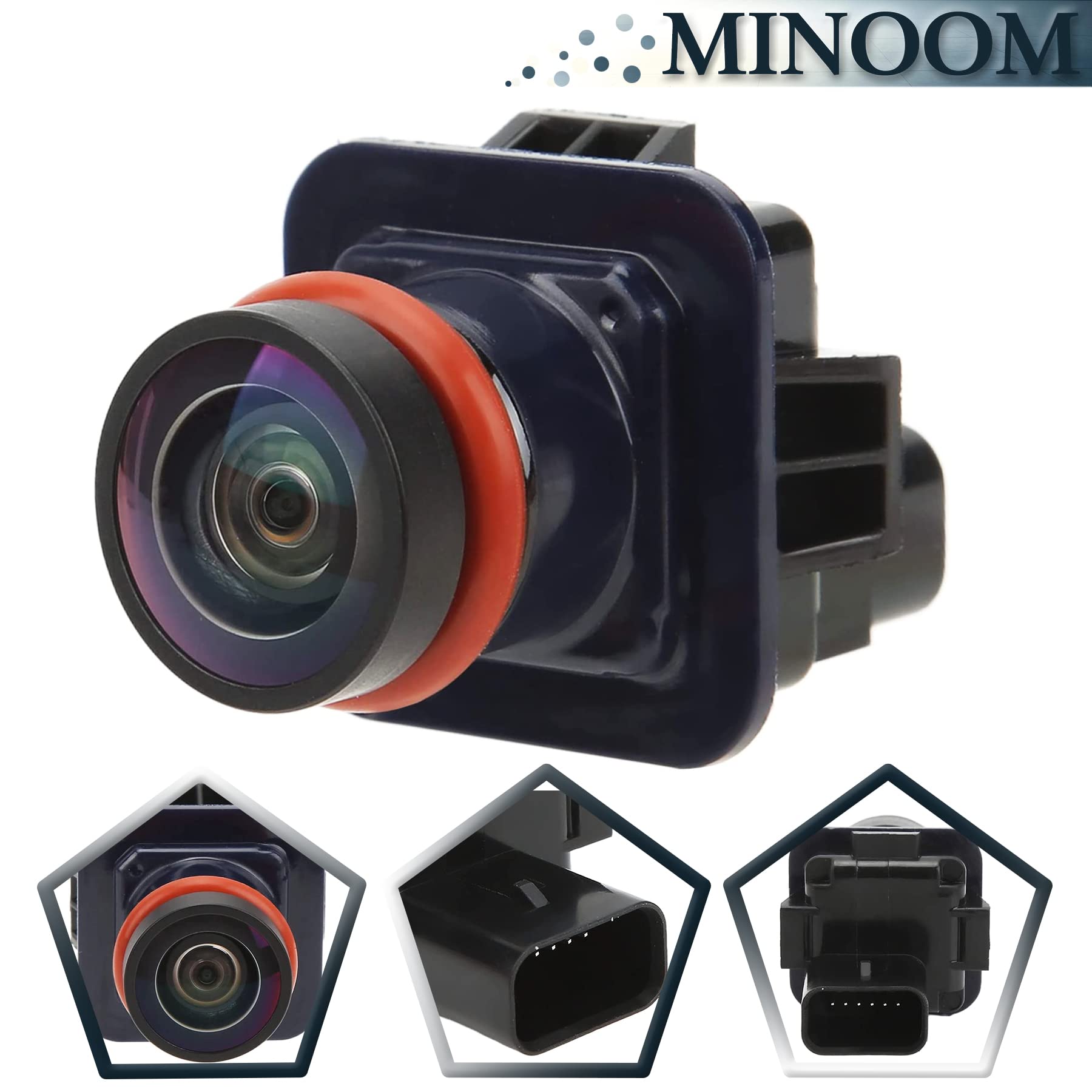 Minoom Eg1Z-19G490-A Rear View Backup Assist Parking Camera Replacement For For D Taurus Police Interceptor 13-19, Special Servi