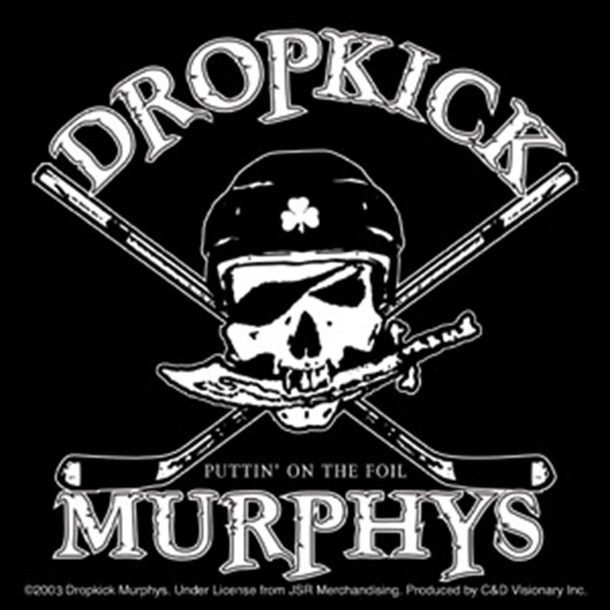 Licenses Products Dropkick Murphy's Hockey Skull Sticker