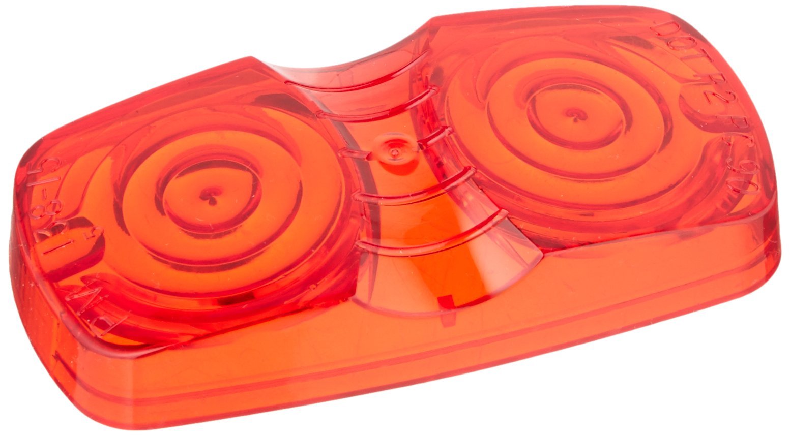 Peterson Manufacturing 13815R Red Replacement Lens (6)