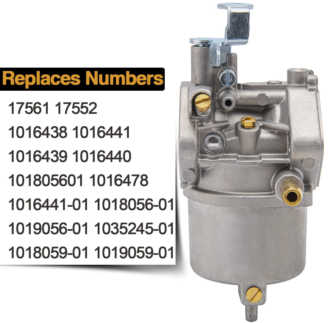 Fe290 Carburetor Kit Compatible For 1998-Up Gas Golf Cart Club Car Ds & Precedent Turf Carryall Kawasaki Fe290 Engines Carb 1019