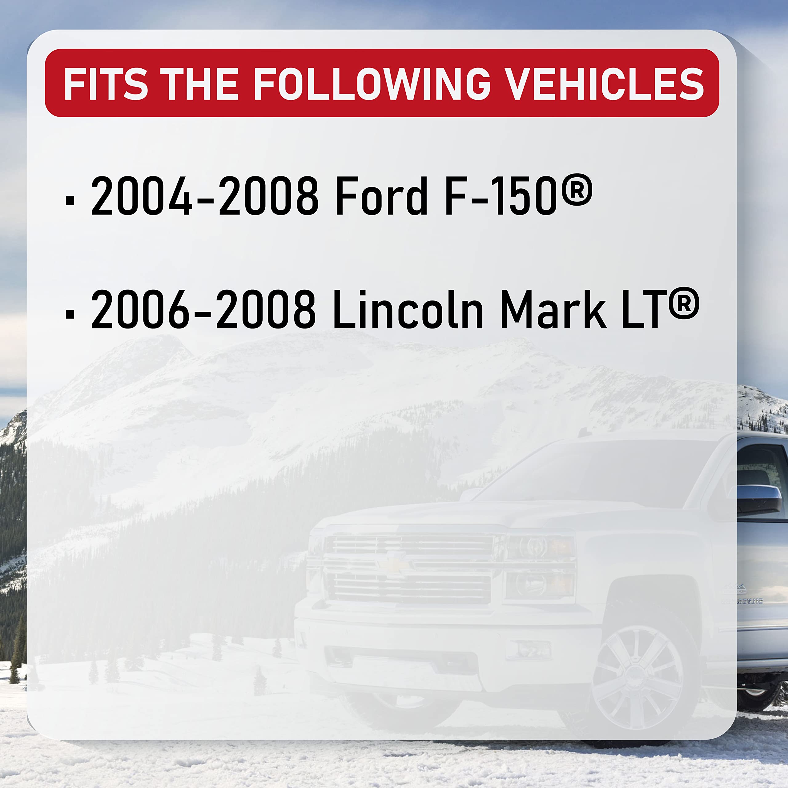 Intermediate Steering Shaft With U Joint Coupler - Compatible With Ford F-150 2004-2008 And Lincoln Mark Lt 2006-2008 - Replaces 8L3Z-3B676-B, 4L3Z3B676Da, 7L3Z3B676A - Lower Column Joints