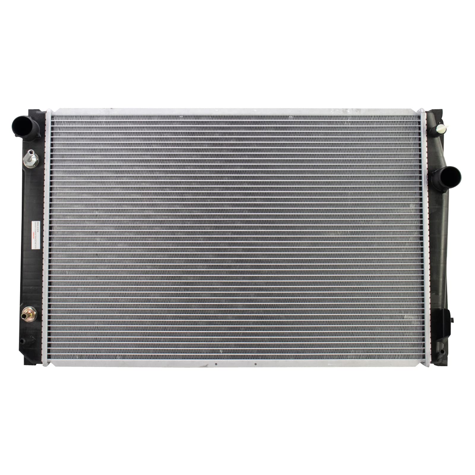 Trq Radiator Assembly Aluminum Core Compatible With 06-12 Toyota Rav4 Cu2893