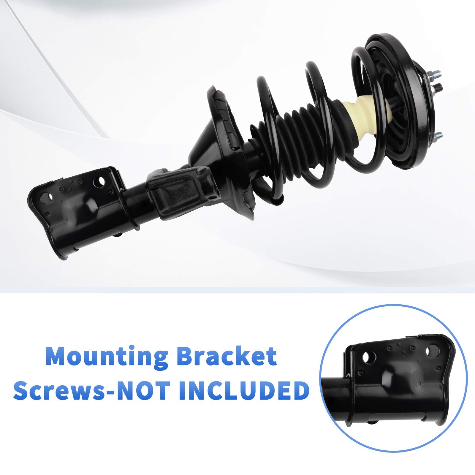 Yitamotor Front Struts Complete Strut Suspension Compatible With 2001-2005 Civic