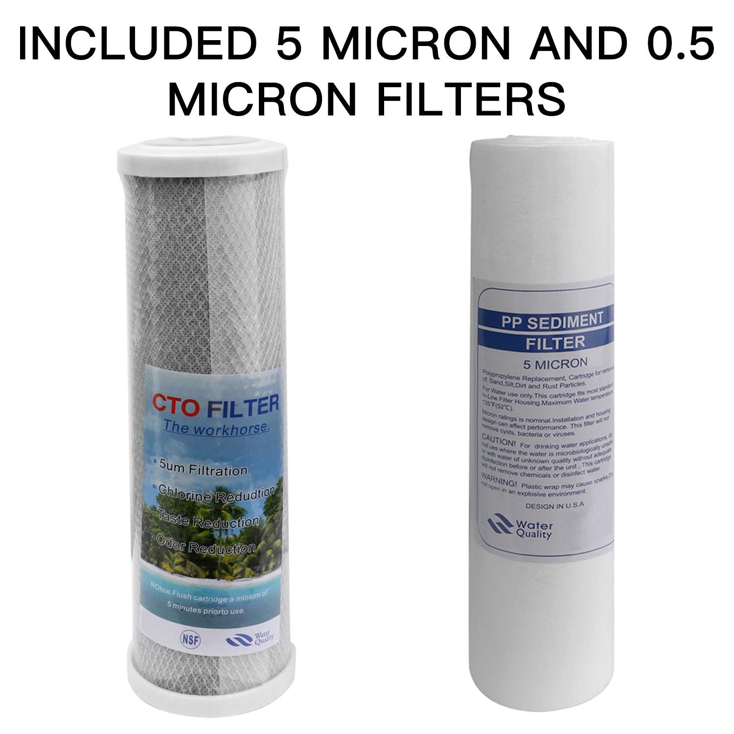 External Rv Dual Water Replacement Filters For Rvs Boats Motor Homes Marines,Maximize Water Quality