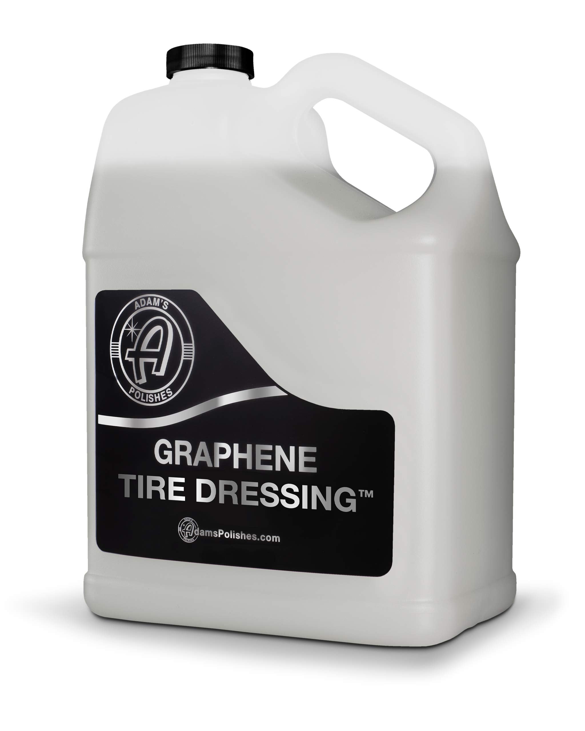 Adam'S Polishes Graphene Tire Dressing - Deep Black Finish W/Graphene Non Greasy Car Detailing | Use W/Tire Applicator After Tir
