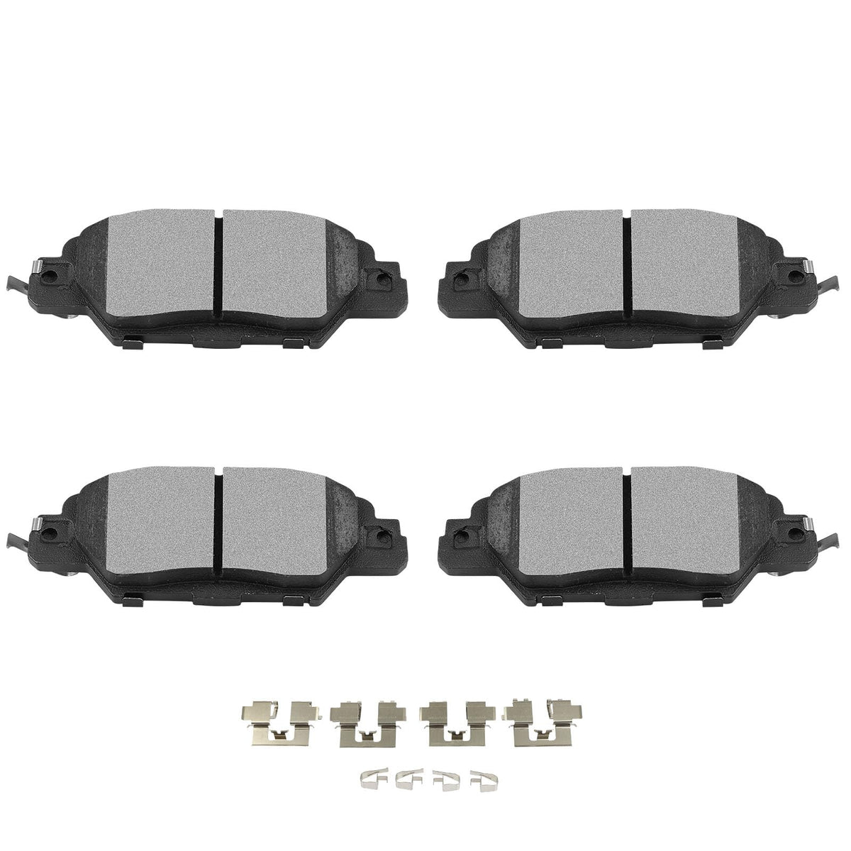Scitoo Rear Disc Brake Pad Set 4Pcs W/Hardware Fit For Mazda For Cx-5 2016 2017 2018 2019 2020 2021