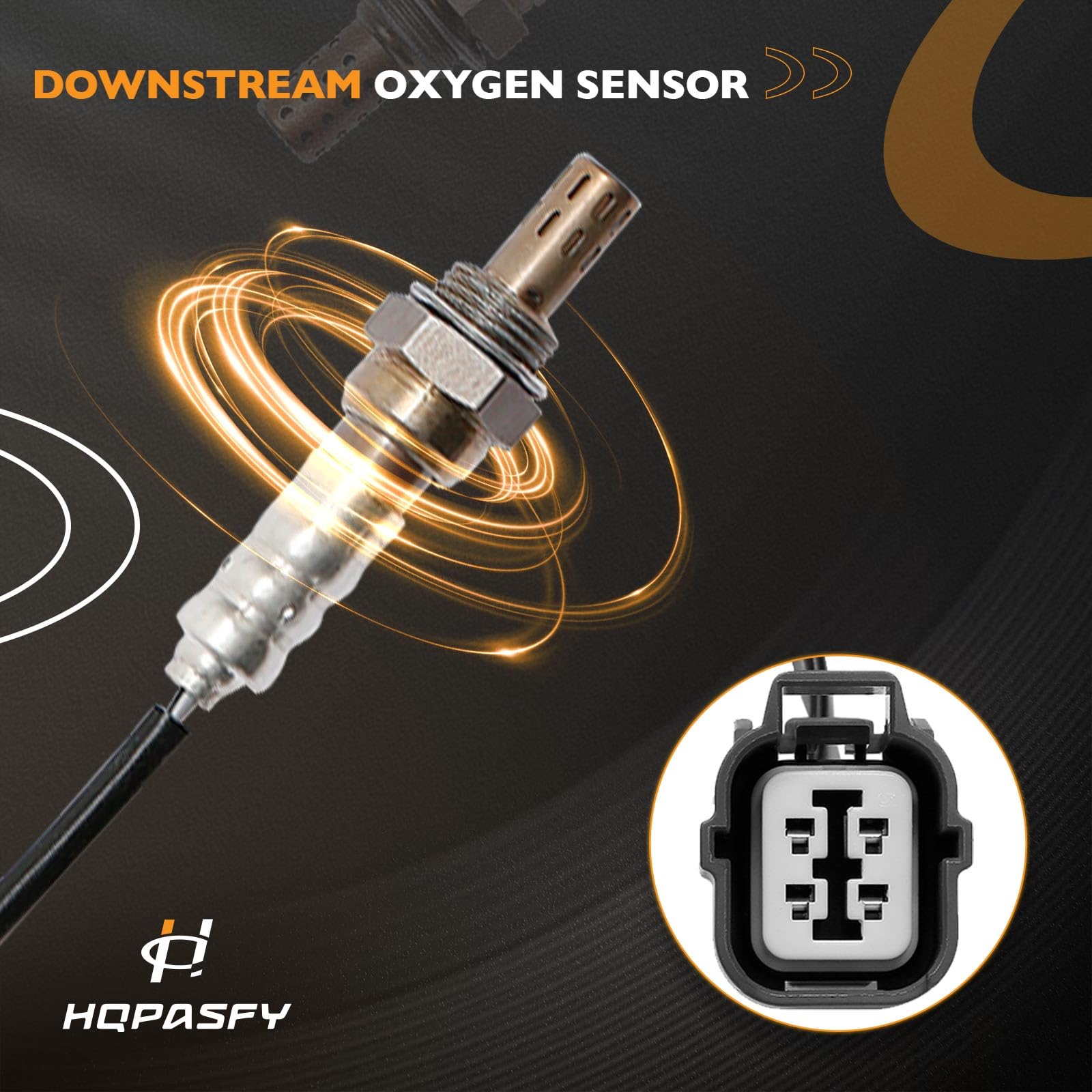 HQPASFY O2 Oxygen Sensor Upstream Downstream Compatible with 2002-2004 Honda CR-V EX LX 2.4L O2 Sensor Replaces# 234-9005, 234-4