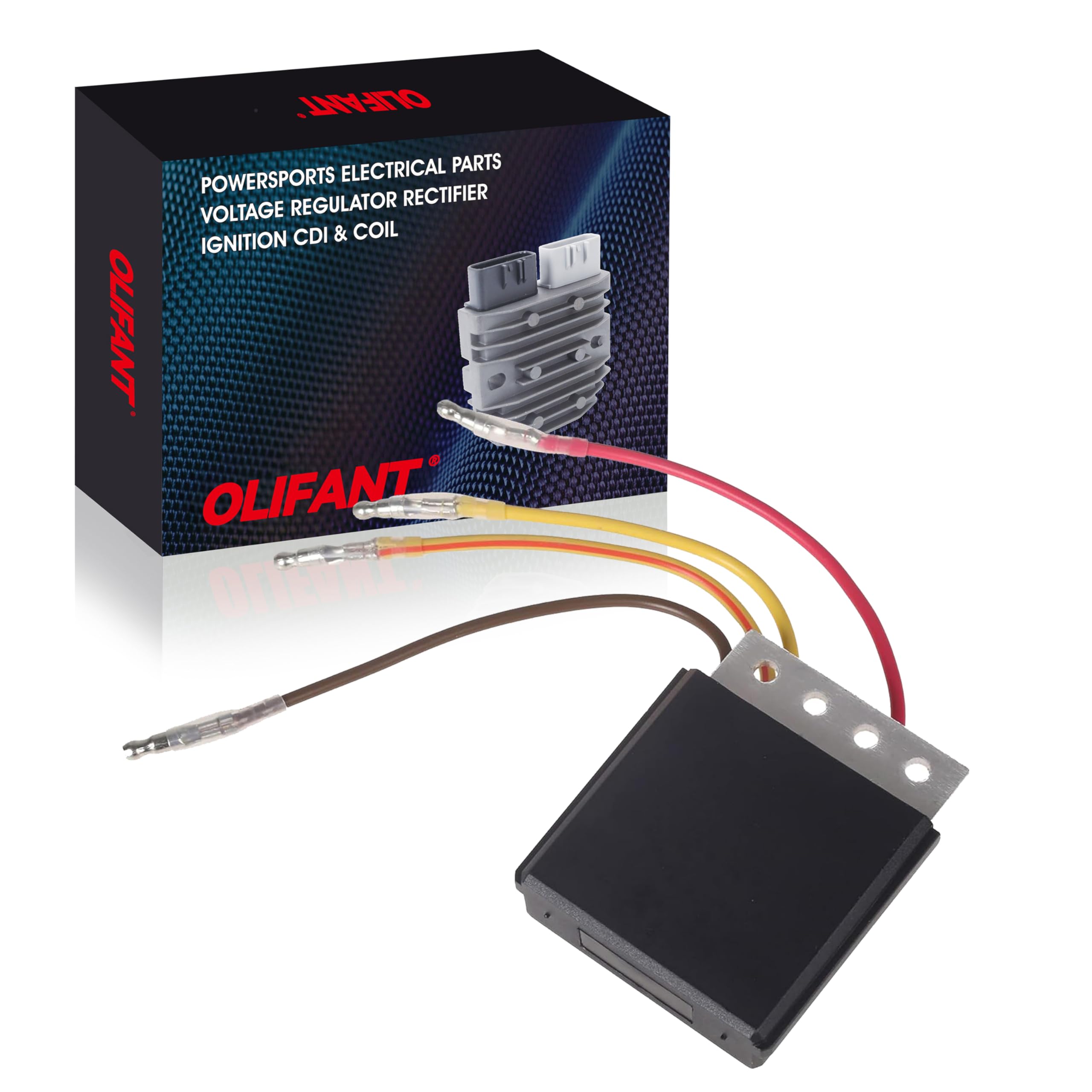 Voltage Regulator Rectifier For Polaris Sportsman 500 98-02 /Ranger 500 6X6 98-03 Ranger 500 4X4 01-03/Scrambler 500 97-02/Magnum 500 4X4 99-02/Big Boss 500/Worker 500 2203636 4060173