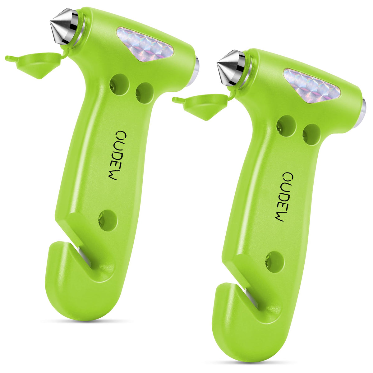 Oudew Safety Hammer Cute, Multifunctional Car Escape Tool With Seat Belt Cutter & Window Breaker, Emergency Escape Hammer