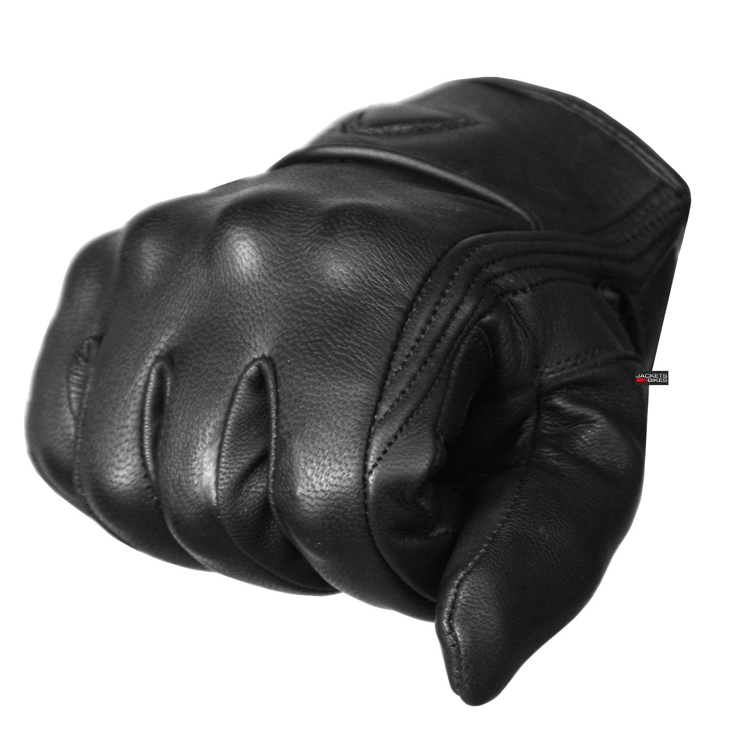 Jackets 4 Bikes Men'S Premium Leather Street Motorcycle Protective Cruiser Biker Gel Gloves M