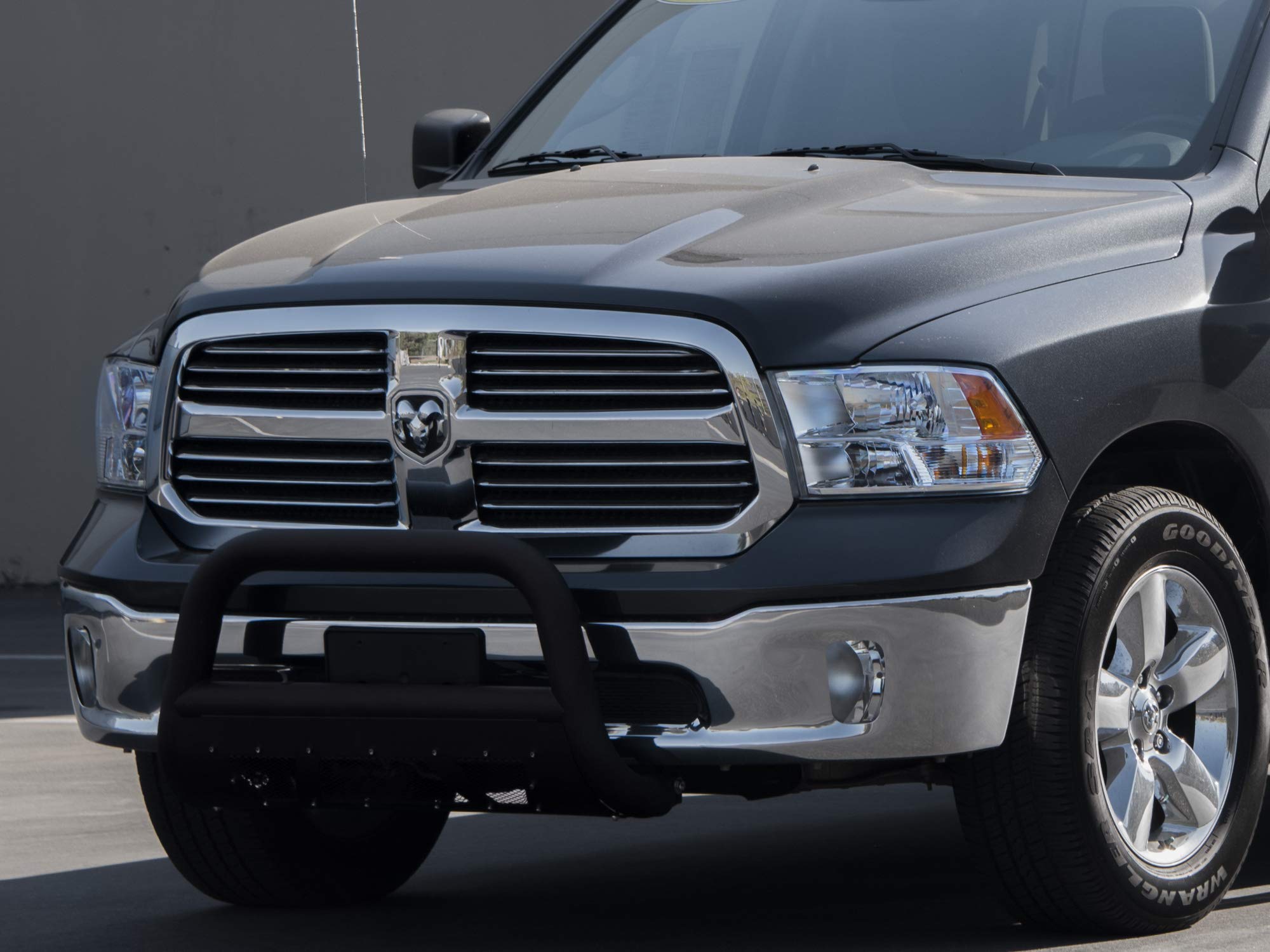 Armordillo Usa 7168763 Mesh Bull Bar Bumper Guard - Matte Black Fits 2004-2022 Ford F150 / 2003-2017 Expedition