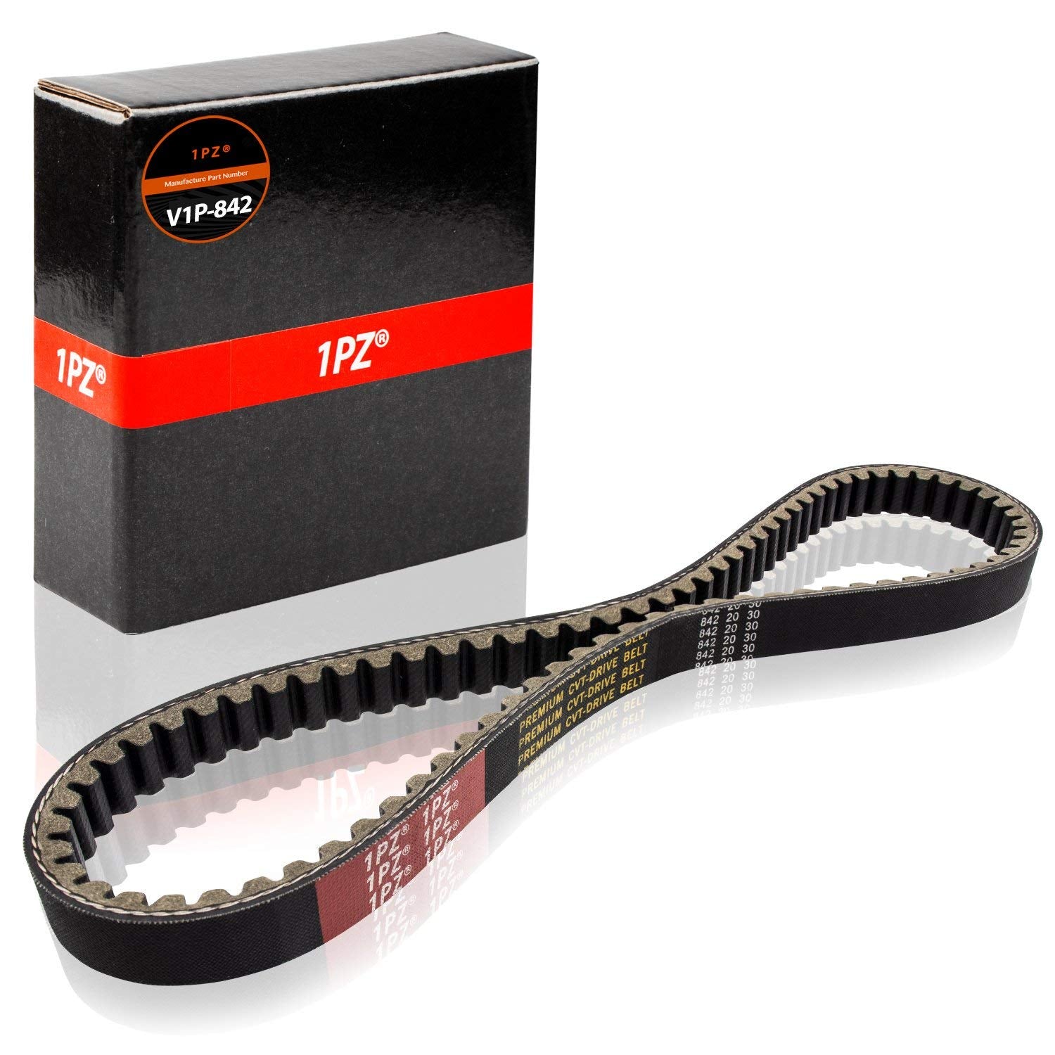 1Pz V1P-842 Premium 842-20-30 Cvt Drive Belt Replacement For Gy6 125Cc 150Cc 157Qmj 152Qmi Scooter Atv Quad Wheeler Go Kart Moped Roketa Taotao Vespa Jonway