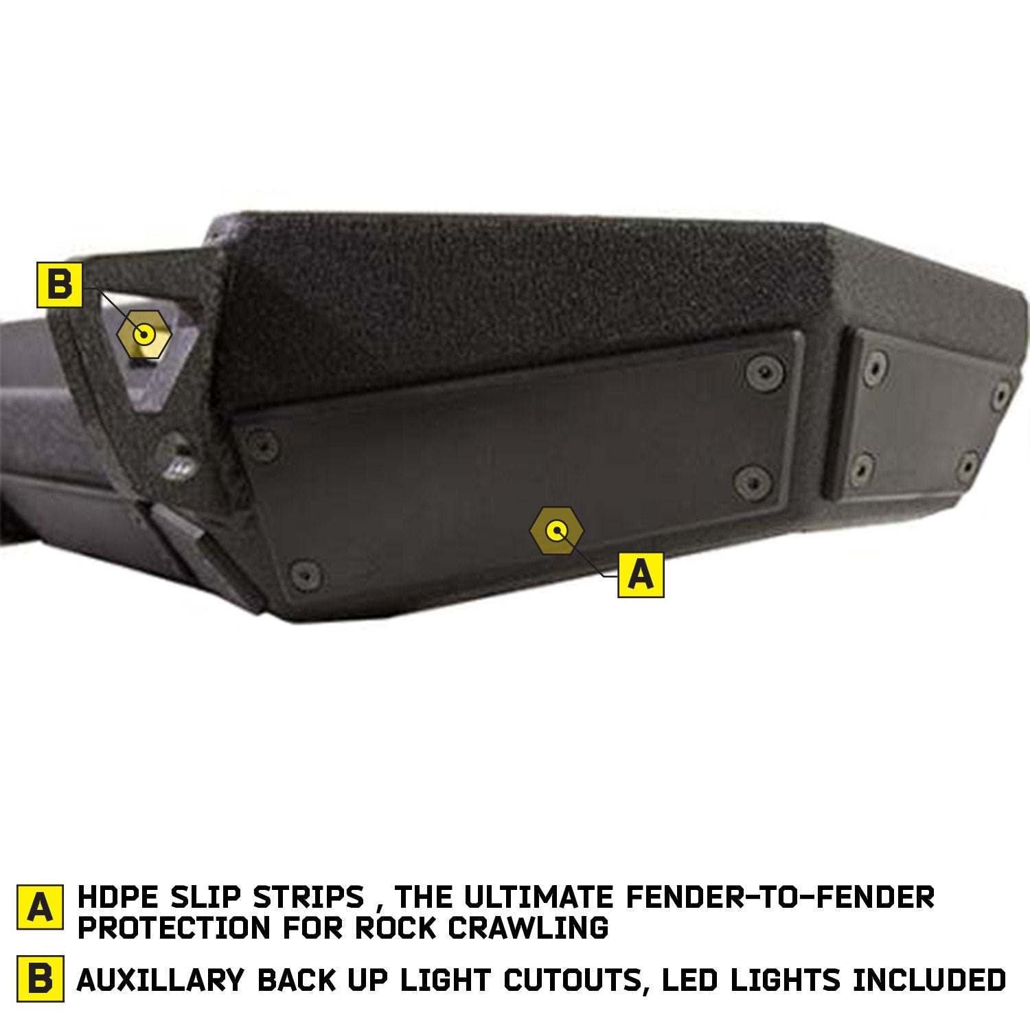 Smittybilt 76858 Xrc Gen 2 Rear Bumper For Jeep Wrangler