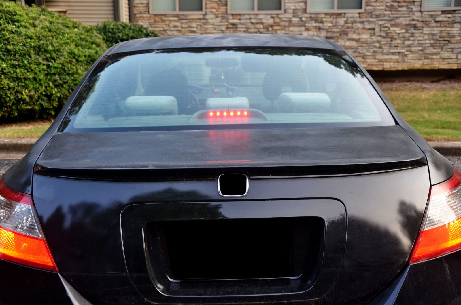 ECOTRIC LED Third 3rd Brake Light Compatible with 2006-2011 Honda Civic EX 2 Door Coupe Replacement For 34270SVAA01 High Mount S