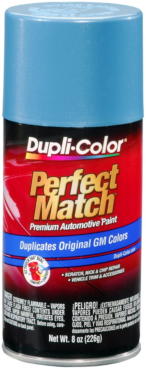 Dupli-Color (Ebgm05397-6 Pk Light Blue Metallic General Motors Exact-Match Automotive Paint - 8 Oz. Aerosol, (Case Of 6)