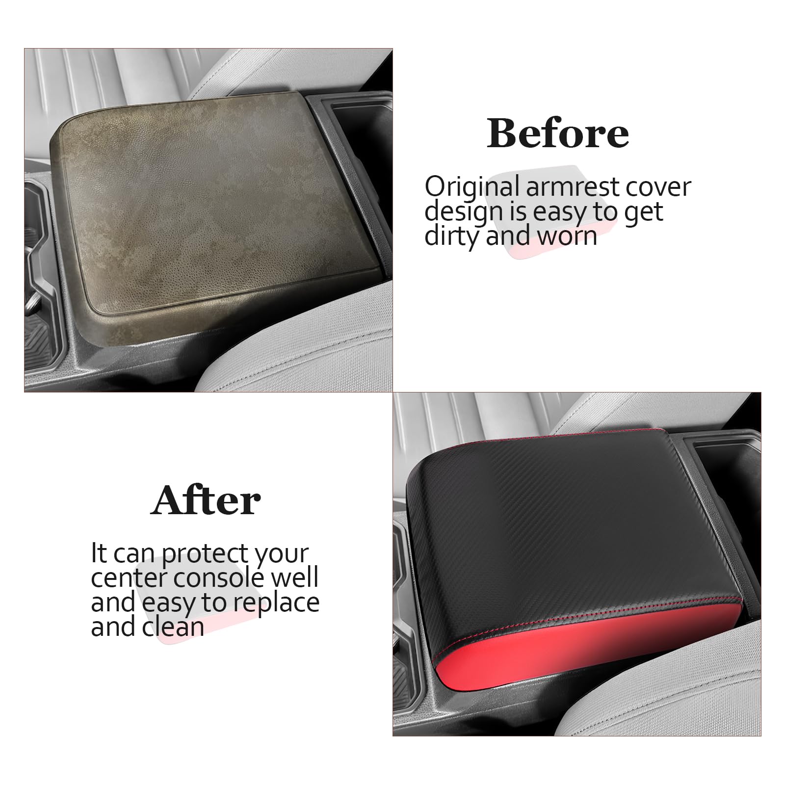 Sktu For 2024 2025 Toyota Tacoma Center Console Cover 2024 2025 Tacoma Armrest Cover 2024 2025 Tacoma Center Console Pad Toyota