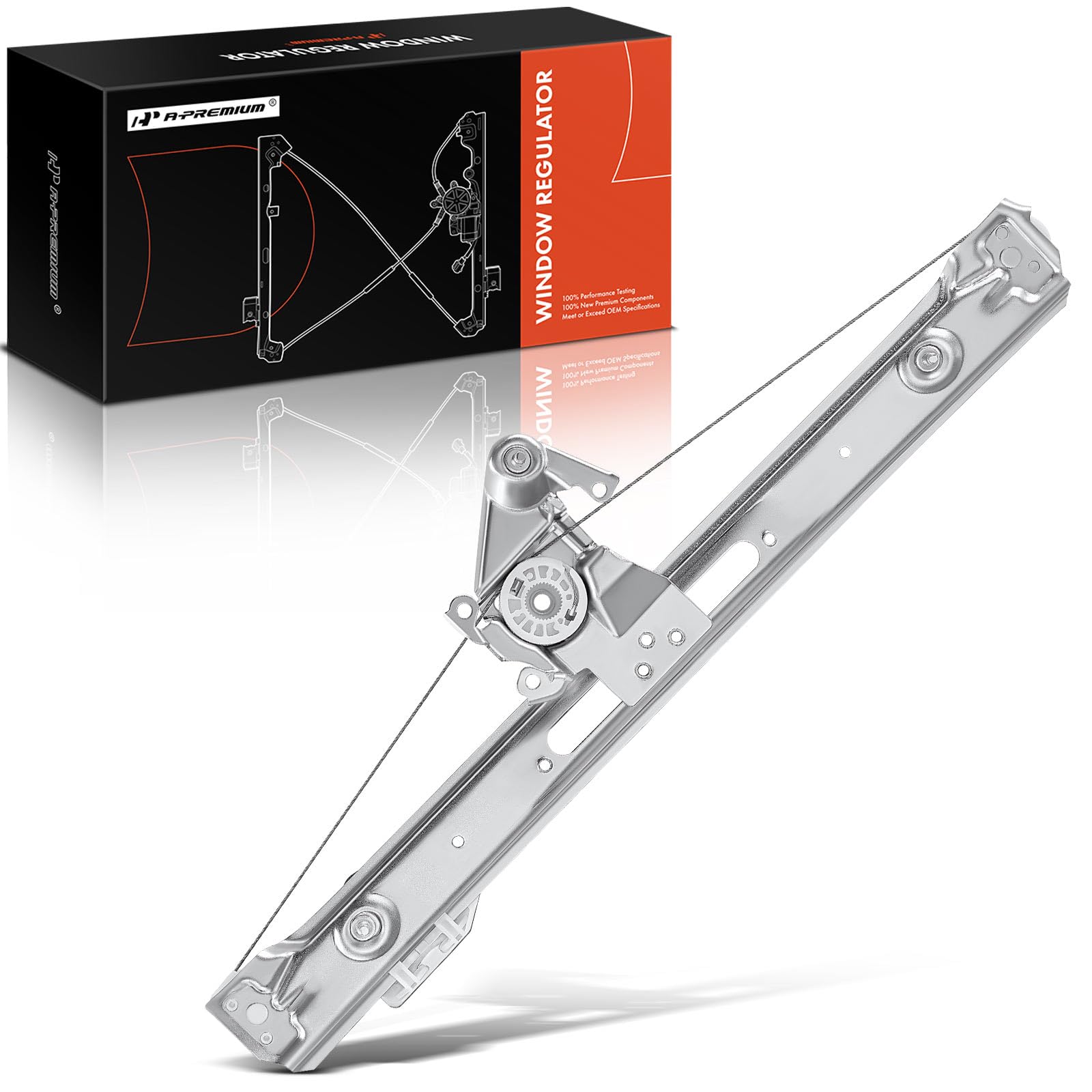 A-Premium Power Window Regulator Without Motor Replacement For Bmw E46 323I 325I 325Xi 328I 330I 330Xi Rear Right Passenger Side