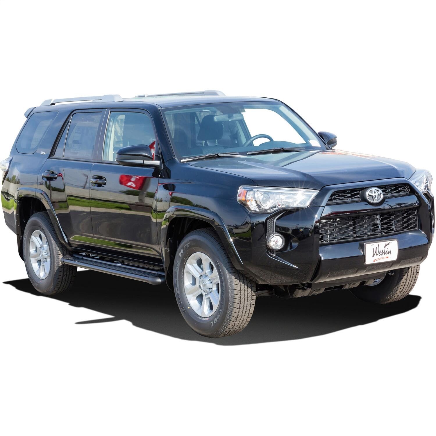 Westin 27-6125 Sure-Grip Running Boards Aluminum Black Pair 72 In.