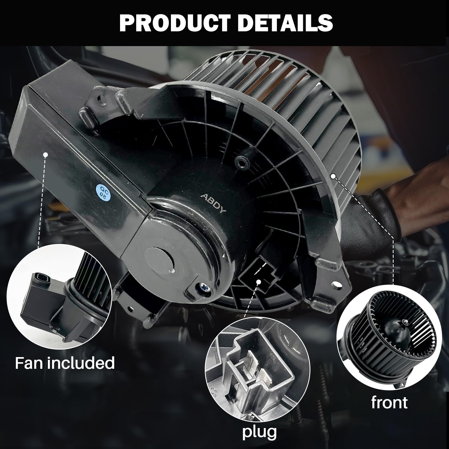Aspligo 700273 Ac Heater Blower Motor Fan Assembly Fit For Ford Mustang 2010 2011 2012 2013 2014 Ar3Z19805B