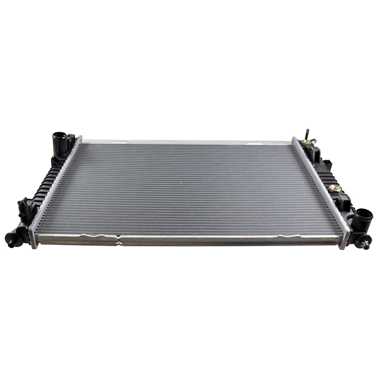 Trq Radiator Assembly Aluminum Core Compatible With 10-12 Ford Fusion 07-12 Lincoln Mkz 10-11 Mercury Milan Cu13126 Fo3010289