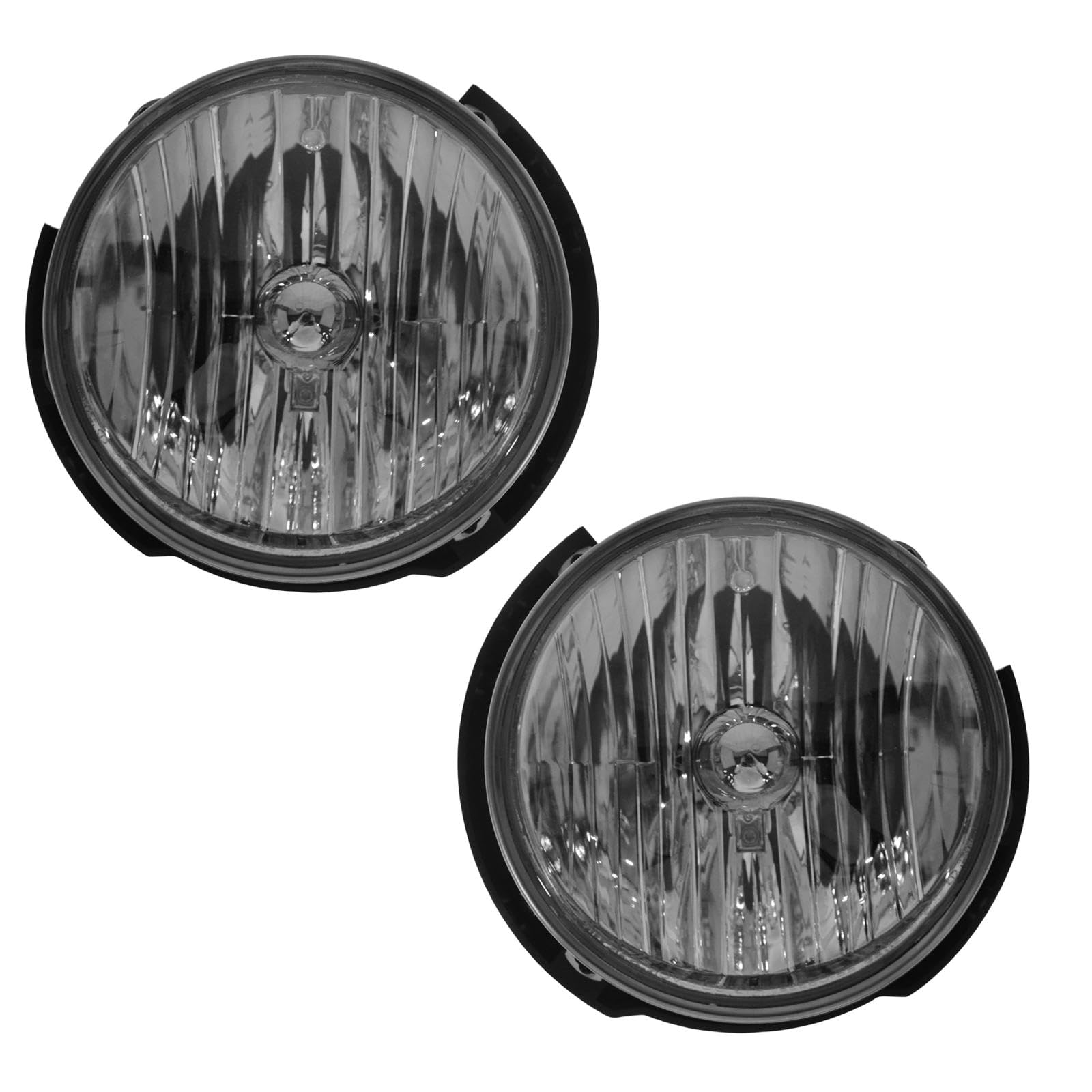 Trq Driver & Passenger Side Headlight Assembly Set Headlights Driver & Passenger Side Compatible With 2007-2017 Jeep Wrangler 20