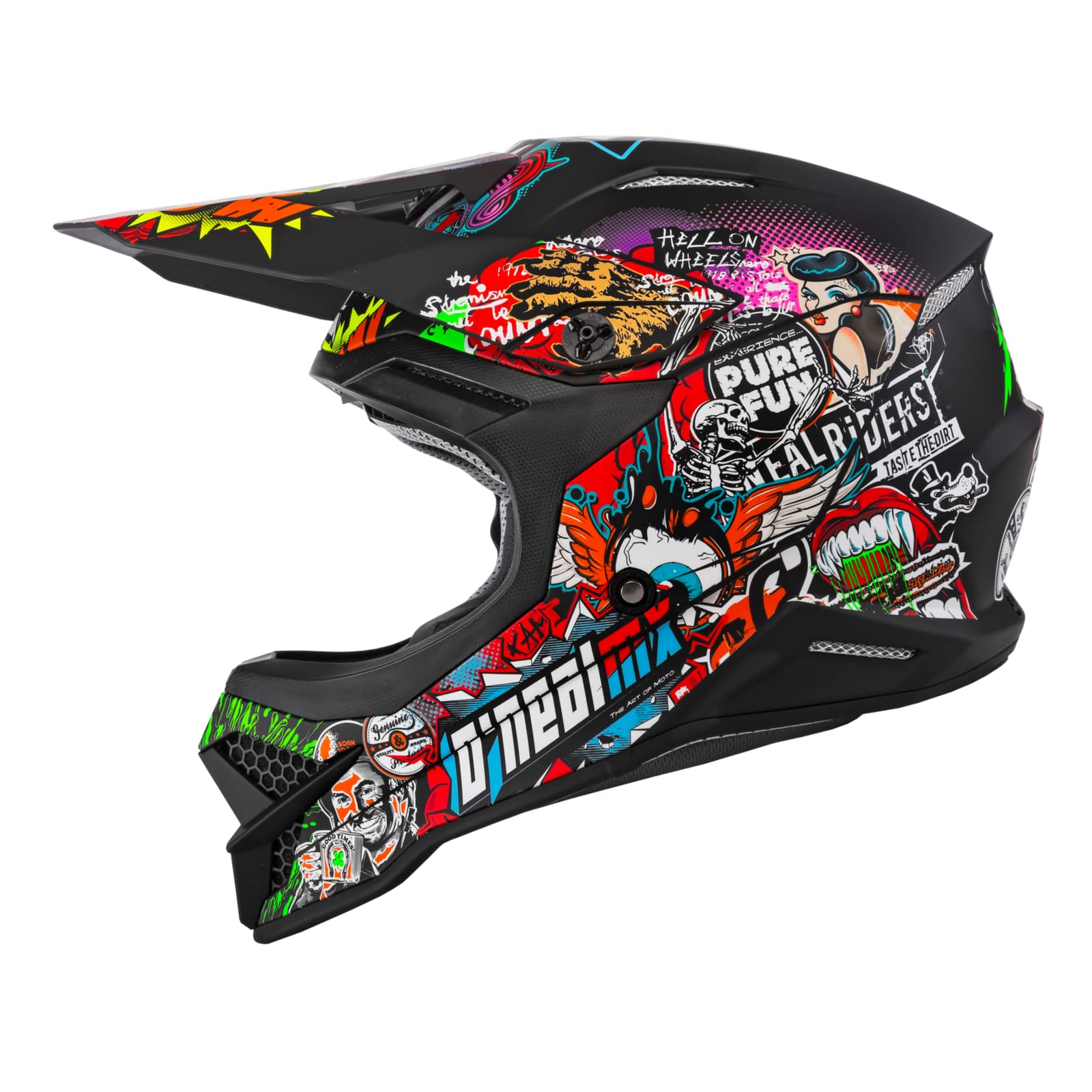Oneal 2021 3 Series Helmet - Crank 2.0 Multi - Large