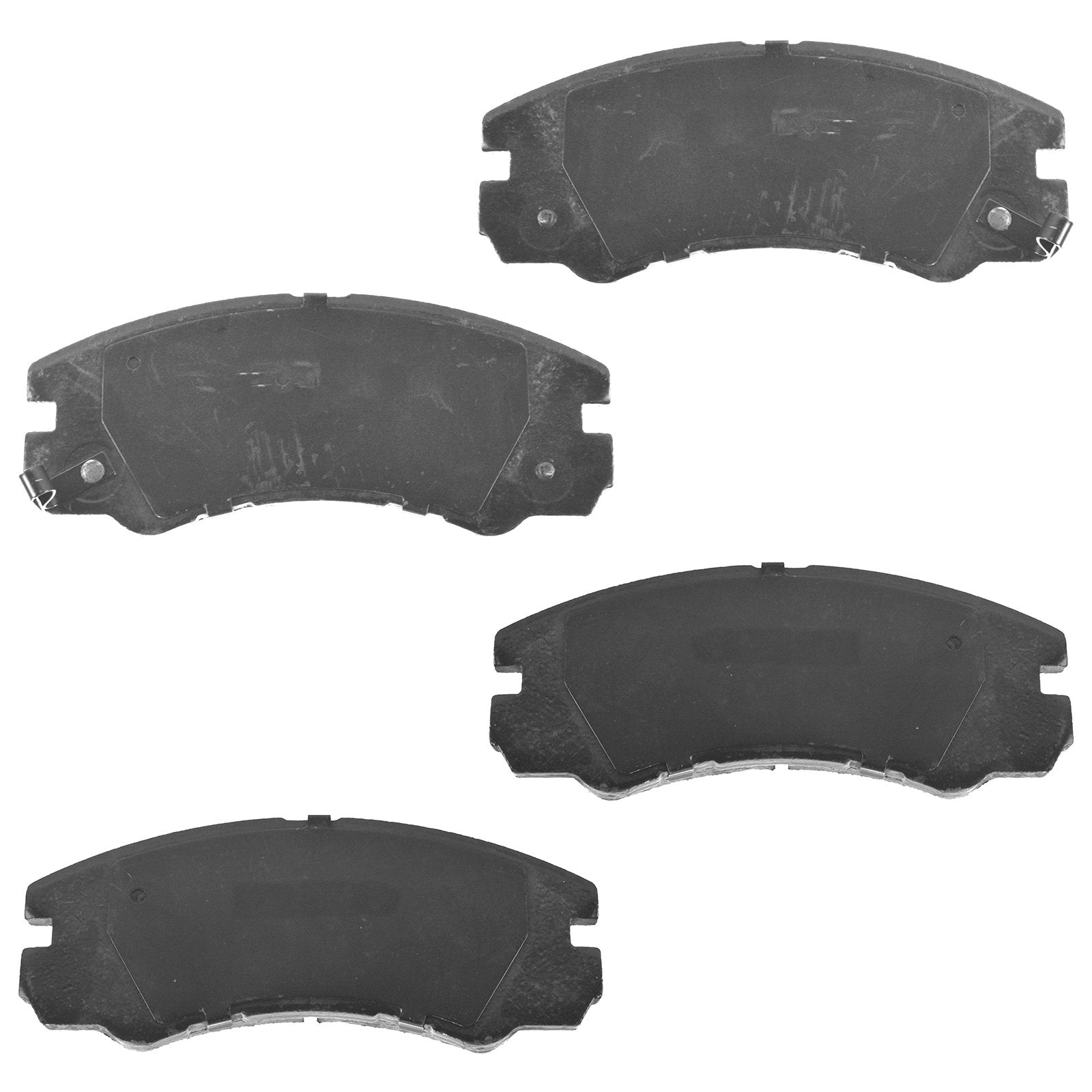 Trq Front Semi Metallic Brake Pad & 2 Rotors Kit For Rodeo Passport Trooper