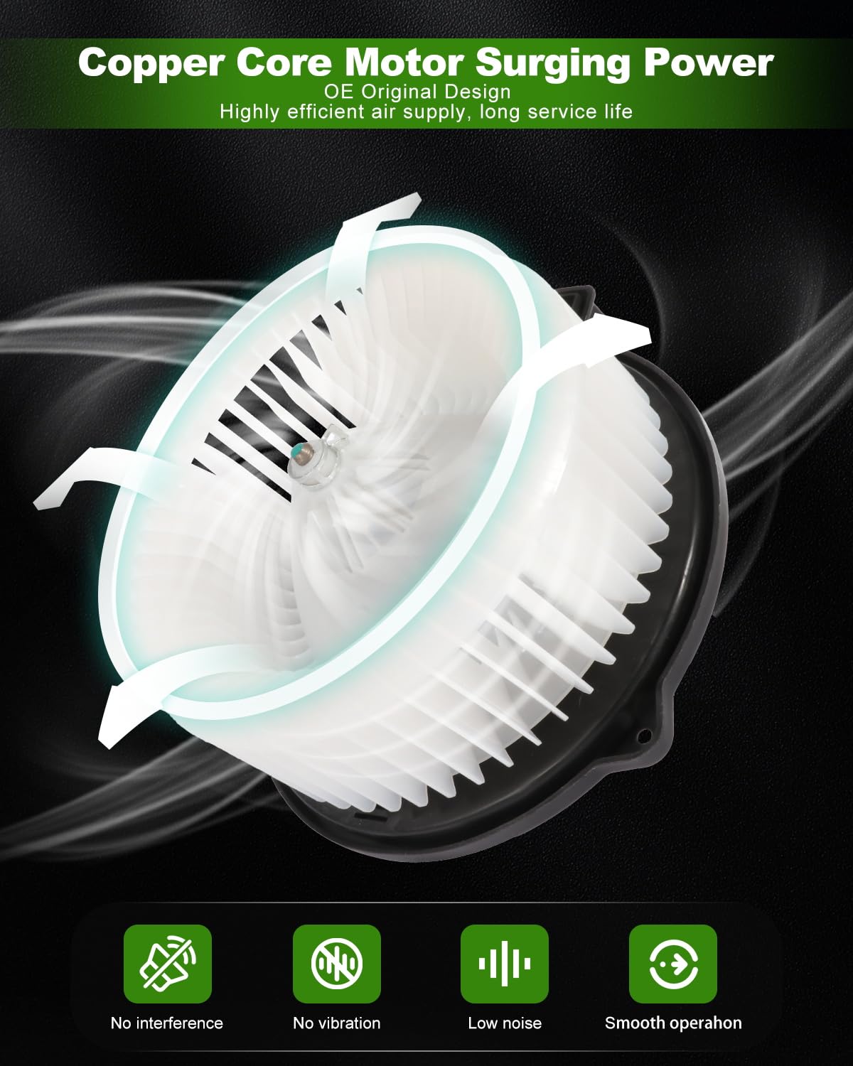 Scitoo Hvac Heater Blower Motor With Fan Cage Front 700192 For Acura For Rl 2005-2012,For Honda For Odyssey 2005-2010,For Honda