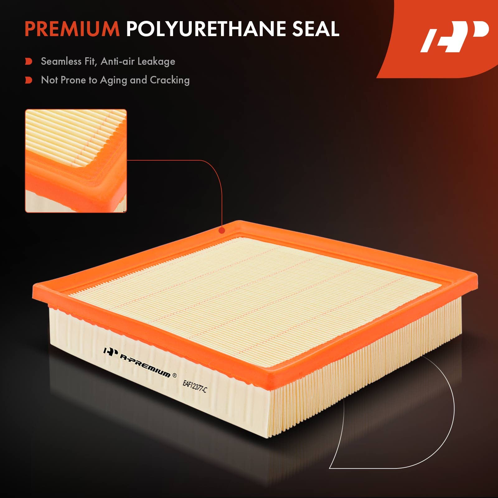 A-Premium Engine Air Filter Compatible With Lexus Es350 & Toyota Avalon, Camry, Highlander, Rav4, 2018-2022, Flexible Panel, Replace# 17801-F0060