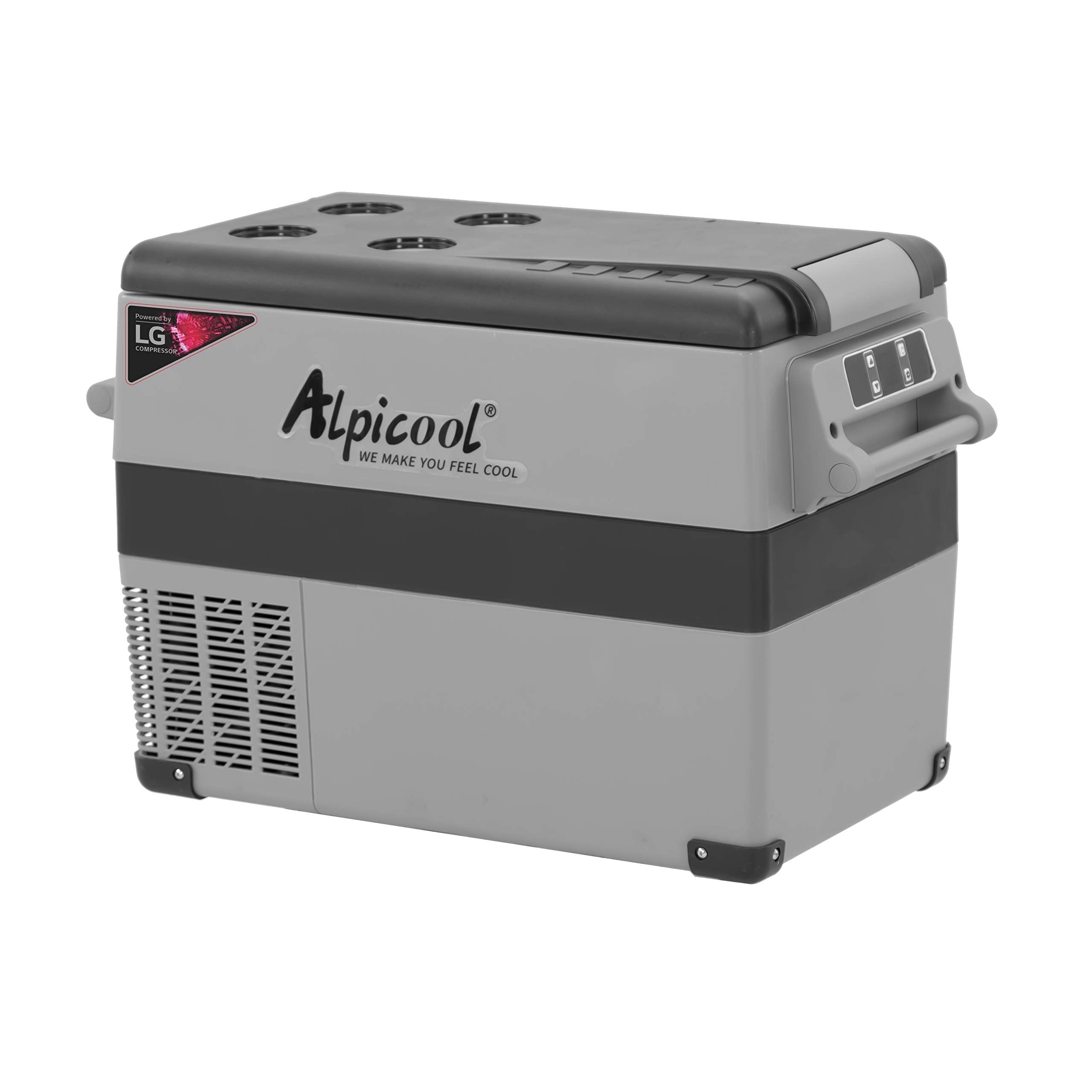 Alpicool Lgcf45 Portable Refrigerator 12 Volt Car Freezer 42 Quart Mini Fridge Freezer (-4?~68?) For Truck, Rv, Vehicle, Travel,