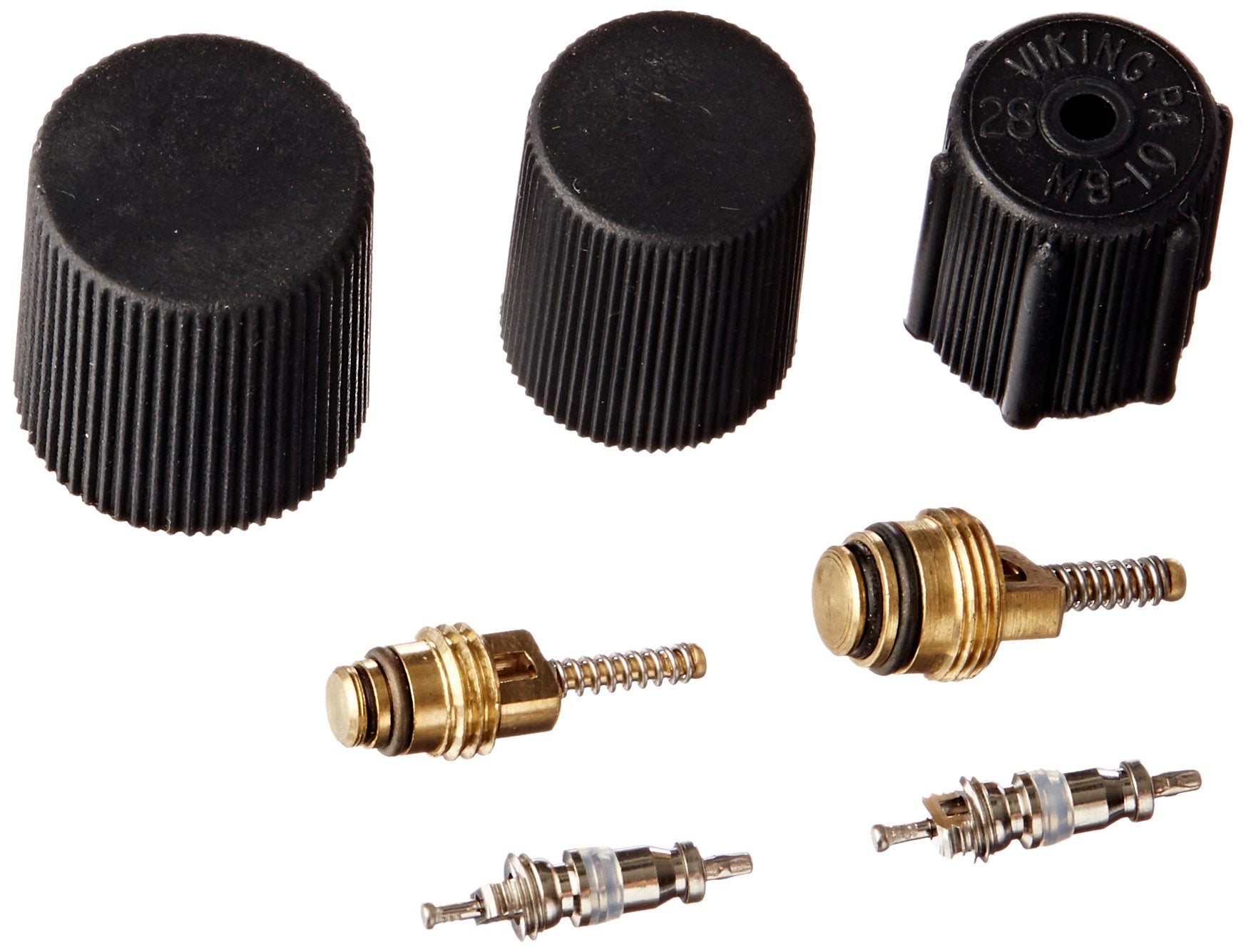 Four Seasons 26779 Cap & Valve Air Conditioning System Seal Kit, Black