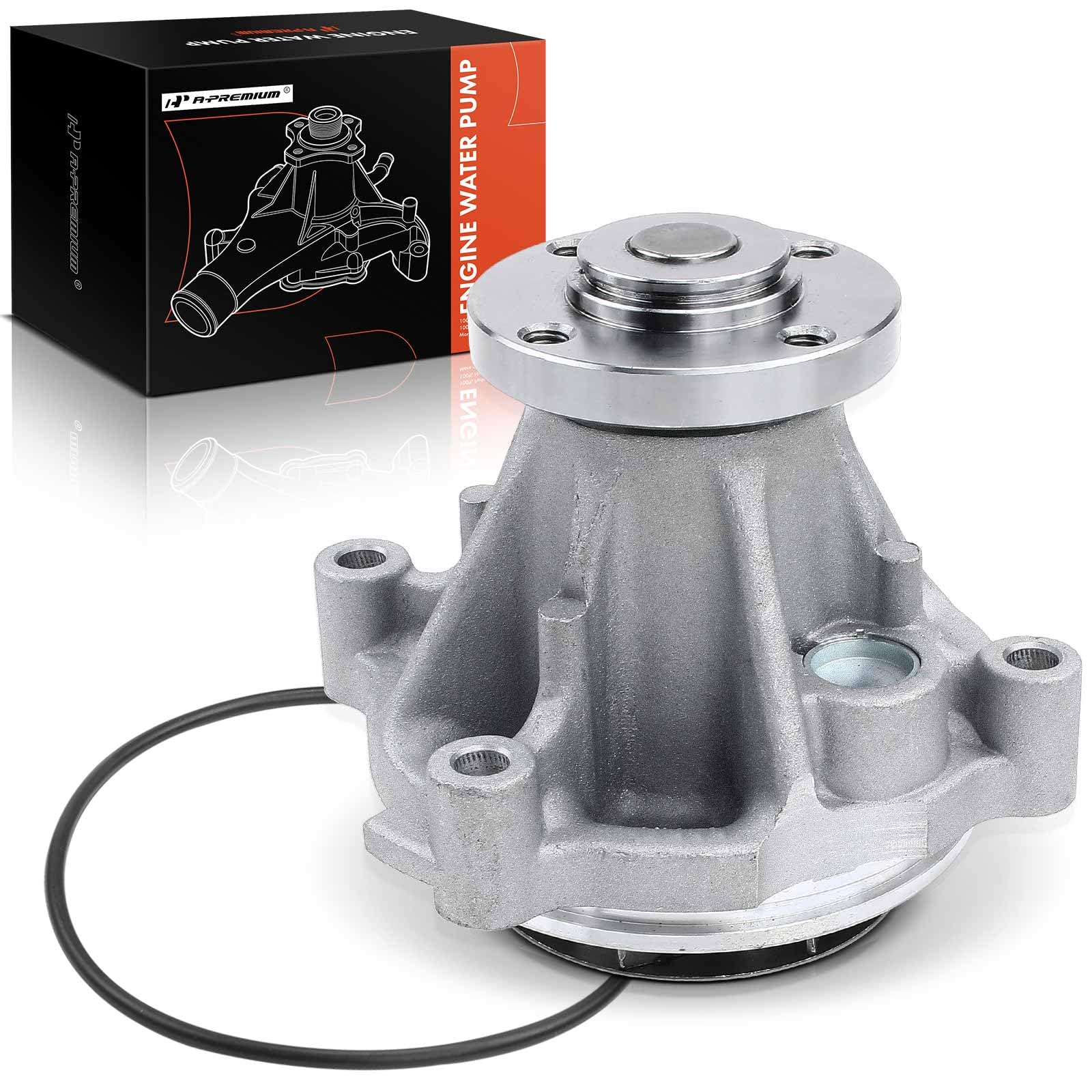 A-Premium Engine Water Pump With Gasket Compatible With Ford Mustang 1999-2009 Crown Victoria 1999-2002 V8 4.6L