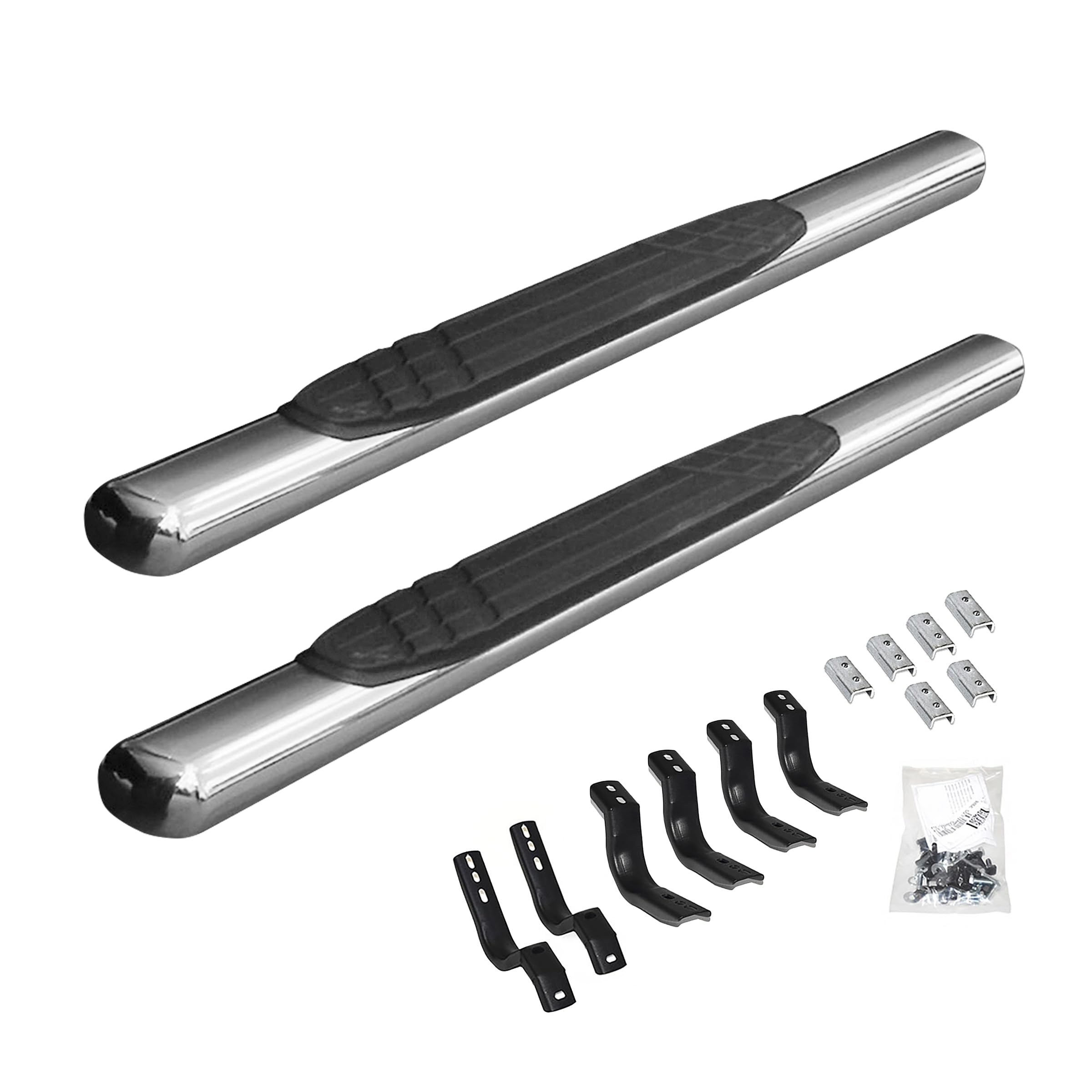Go Rhino 684409952Ps 4'' Oe Xtreme Side Steps With Mounting Brackets Kit For Ram 11-14 1500, Ram 11-24 2500, Ram 11-24 3500, Dod