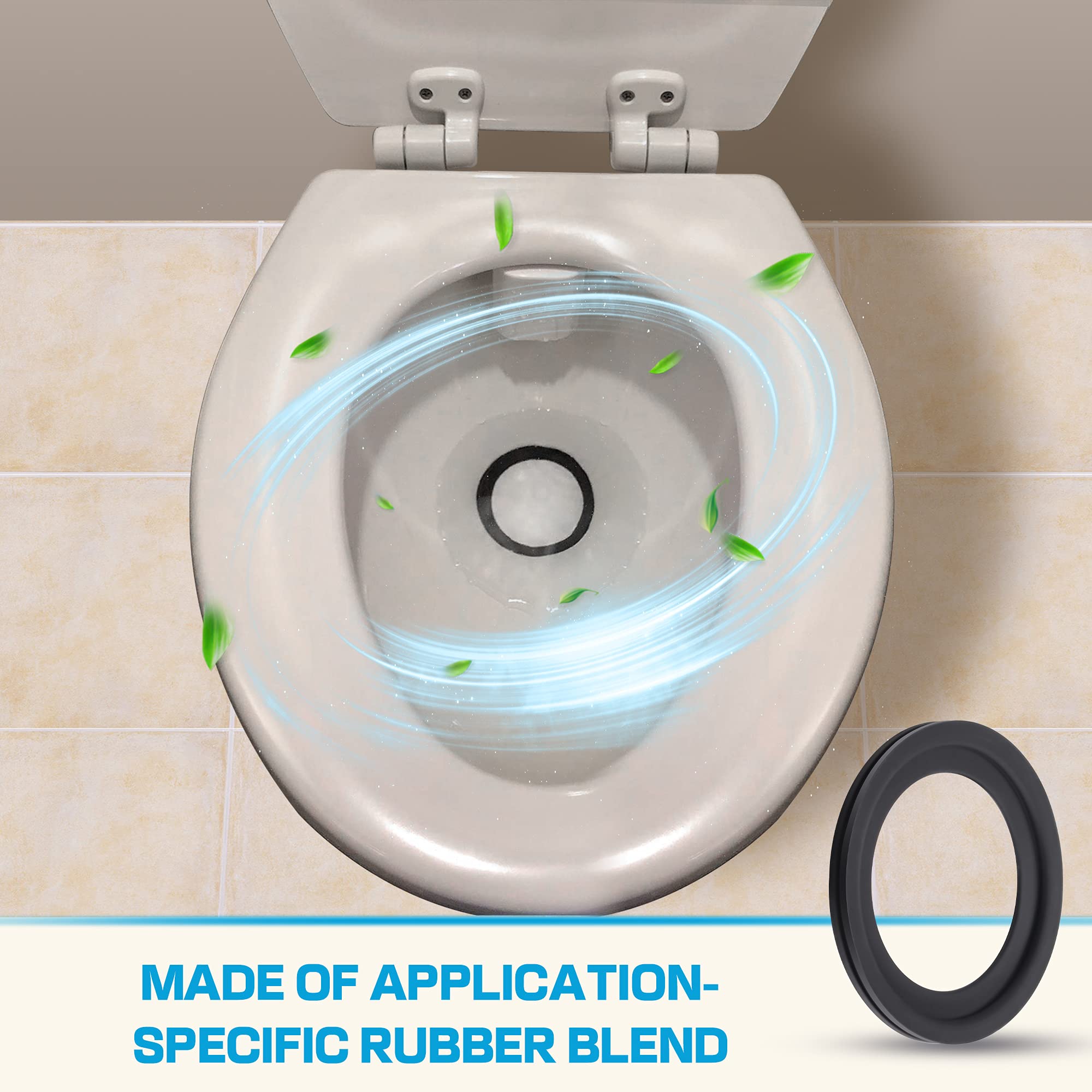 385311641 Water Valve Kit, Plastic Rv Camper Toilet Valve Parts For Pedal Flush Valve Toilets Compatible With Sealand 300 310 31