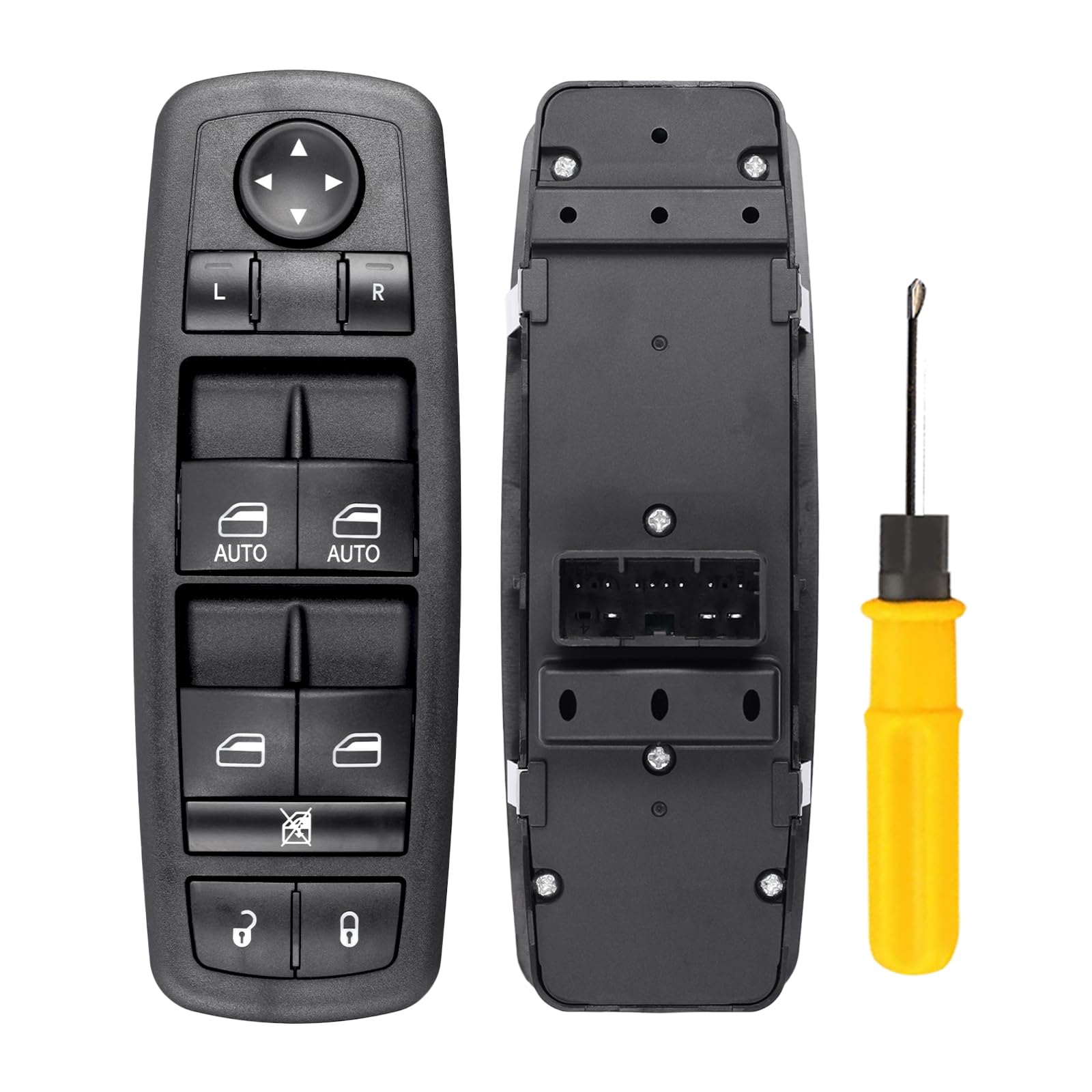 Master Power Window Switch Replacement For 2012-2014 Chry-Sler 300, 2013-2014 Dodge Charger, 2012-2019 Dodge Journey, 68139805Aa
