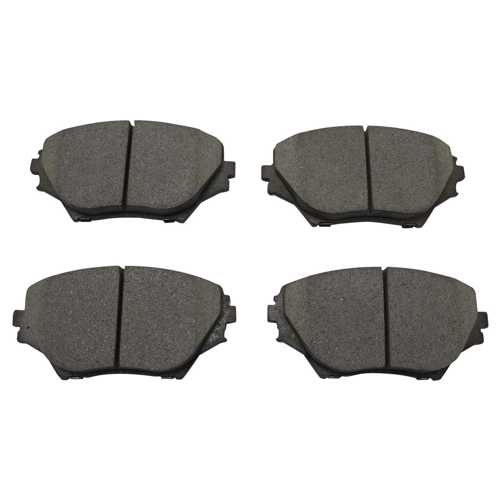 TRQ Front Brake Pads Ceramic Compatible with 2001-2005 Toyota RAV4