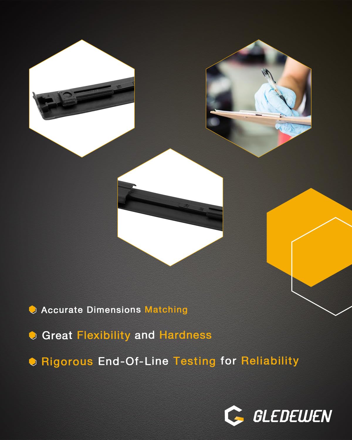 Roof Trim Molding (Pair), Roof Weatherstripping Seal, Compatible with Toyota Corolla 2009-2013, Left Driver and Right Passenger