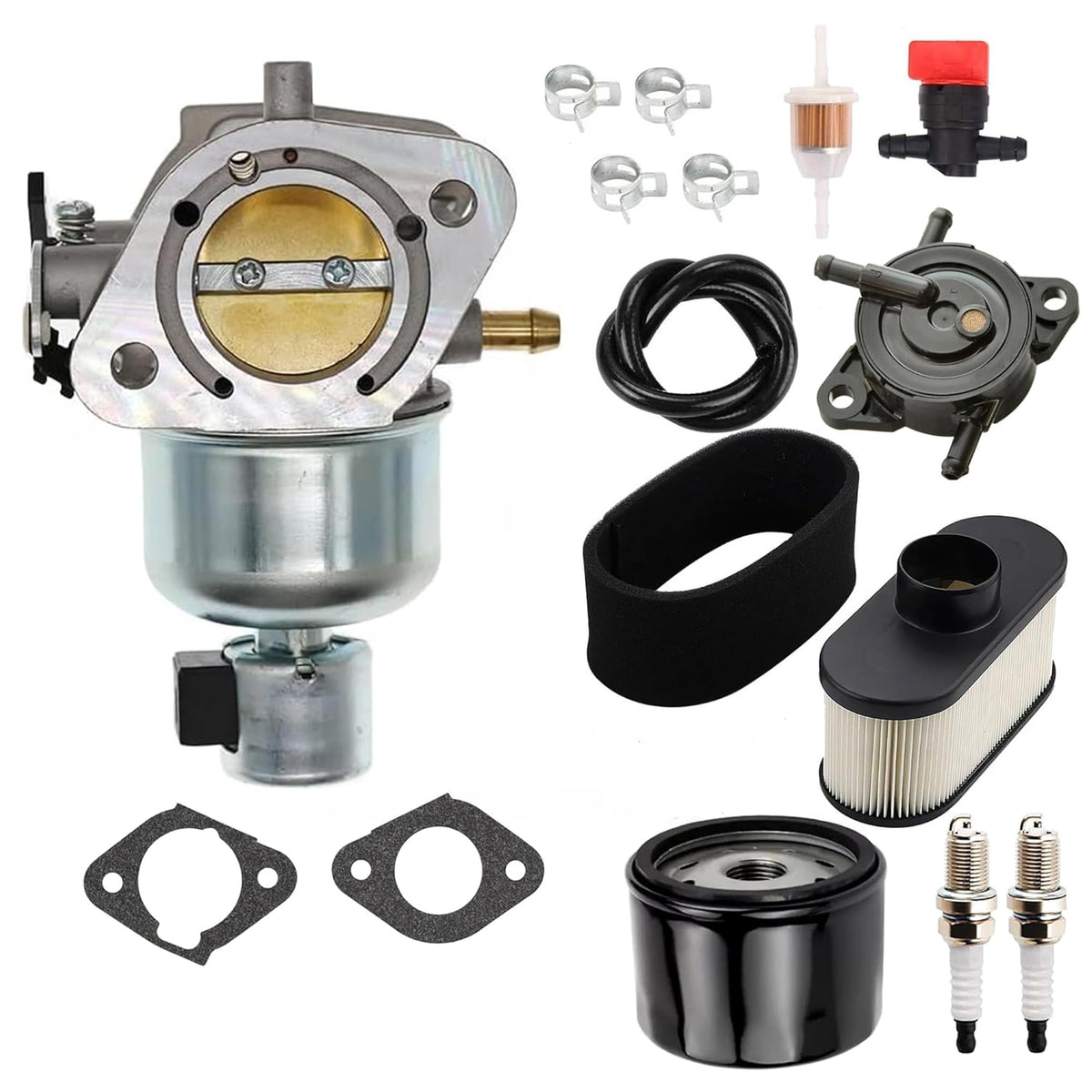 FR691V Carburetor for Kawasaki FR651V FS651V FR691V FS691V - Replace 15004-7062 15004-0828 15004-0829 15004-0986 15004-0985 - In