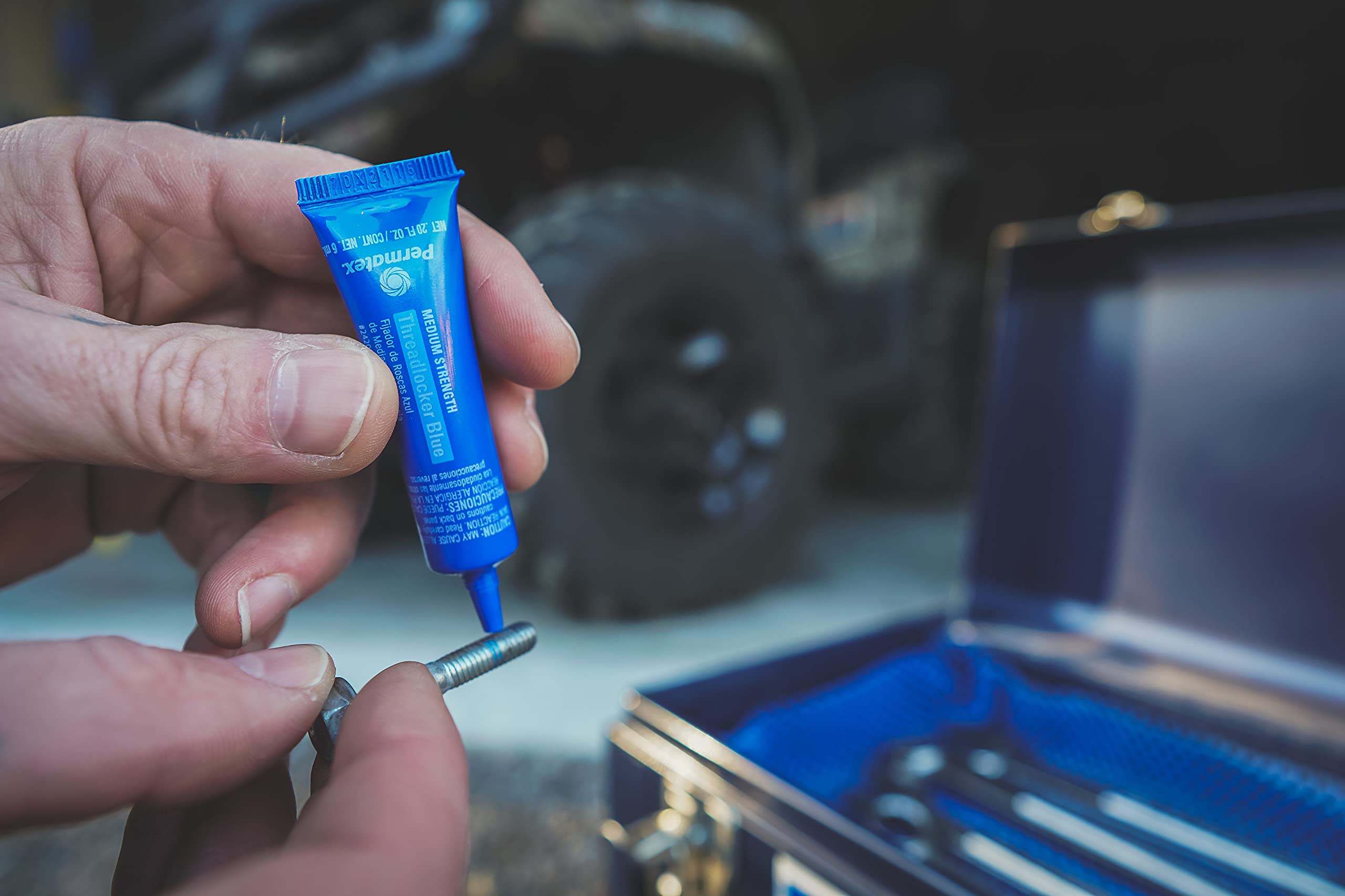 Permatex 27-070 Blue Medium Strength Threadlocker 6Ml