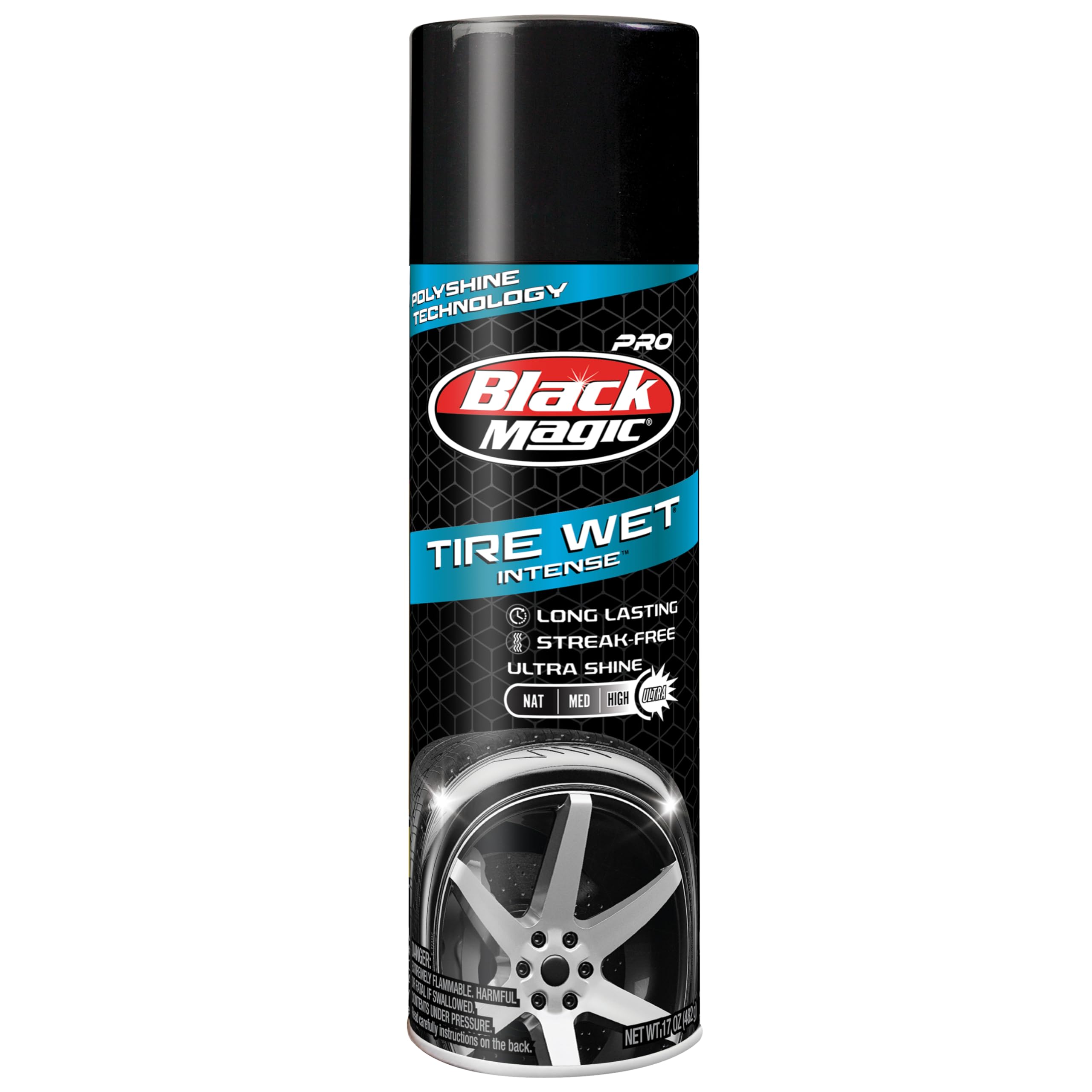 Black Magic 120079 Intense Tire Wet, 17 Oz.