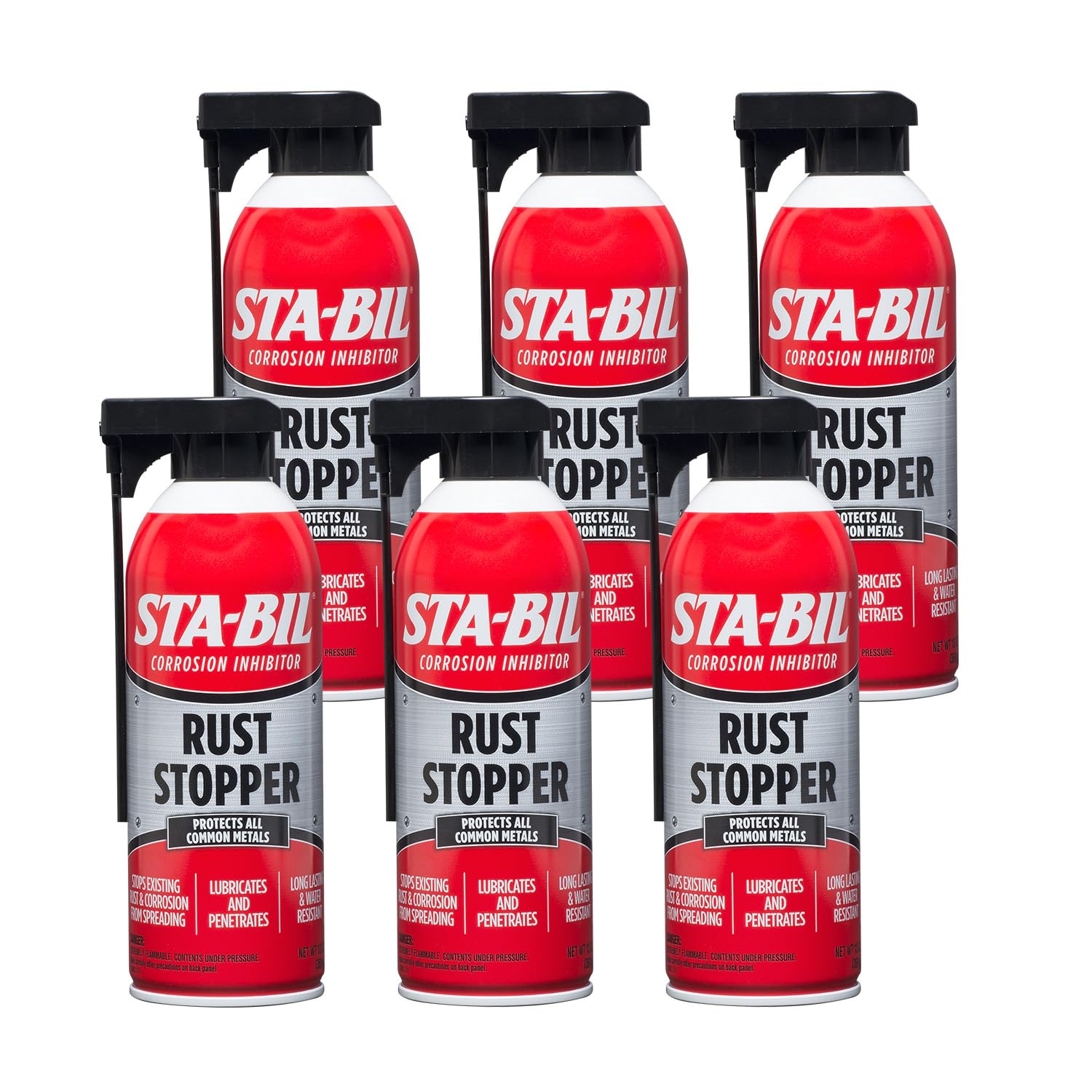 Sta-Bil Rust Stopper - Protects All Common Metals, Lubricates And Penetrates, Long Lasting And Water Resistant, Stops Existing R