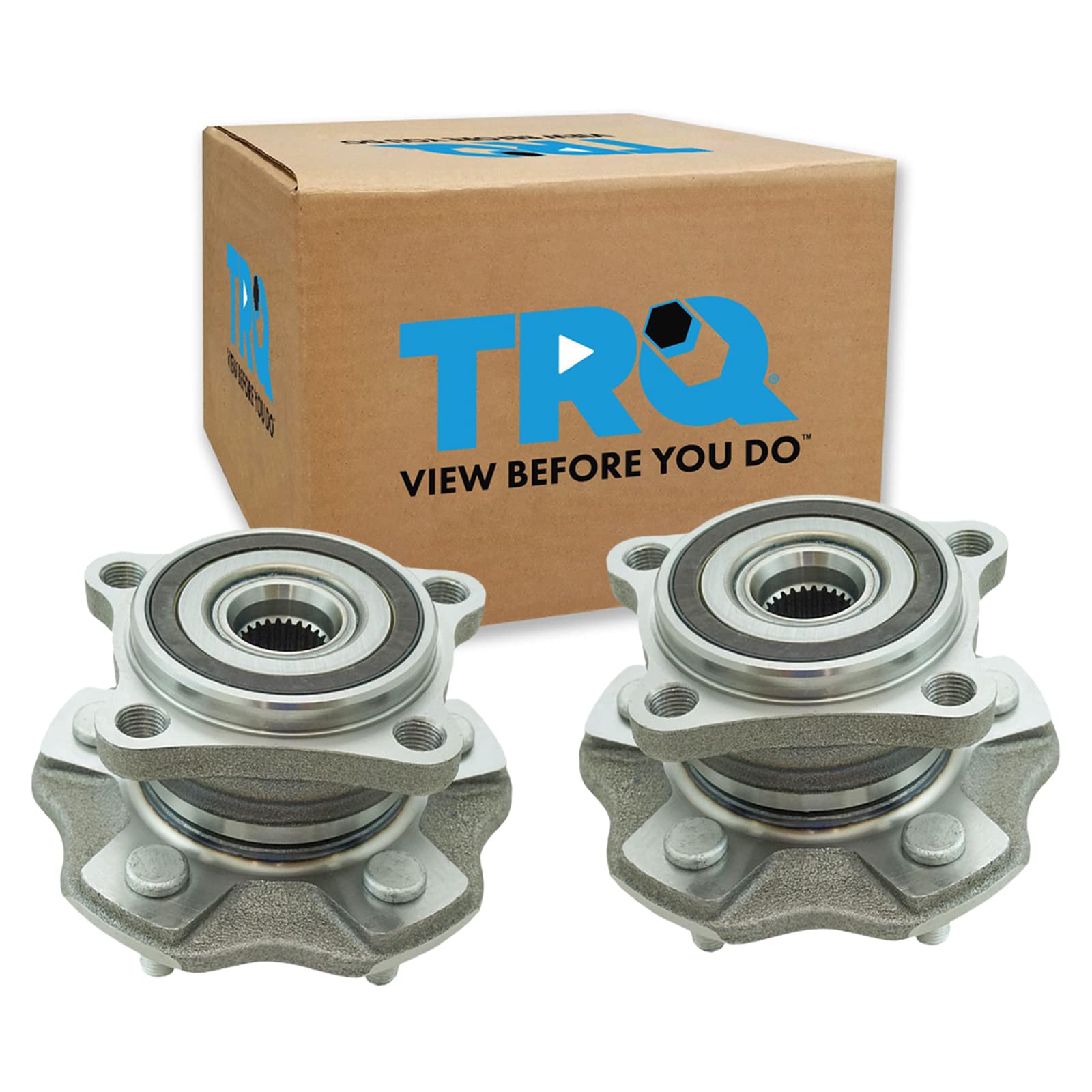 Trq Rear Wheel Hub Bearings Assembly Set Compatible With 2010-2022 Lexus Rx350 2018-2022 Rx350L Rx450H Rx450Hl 2014-2023 Toyota 