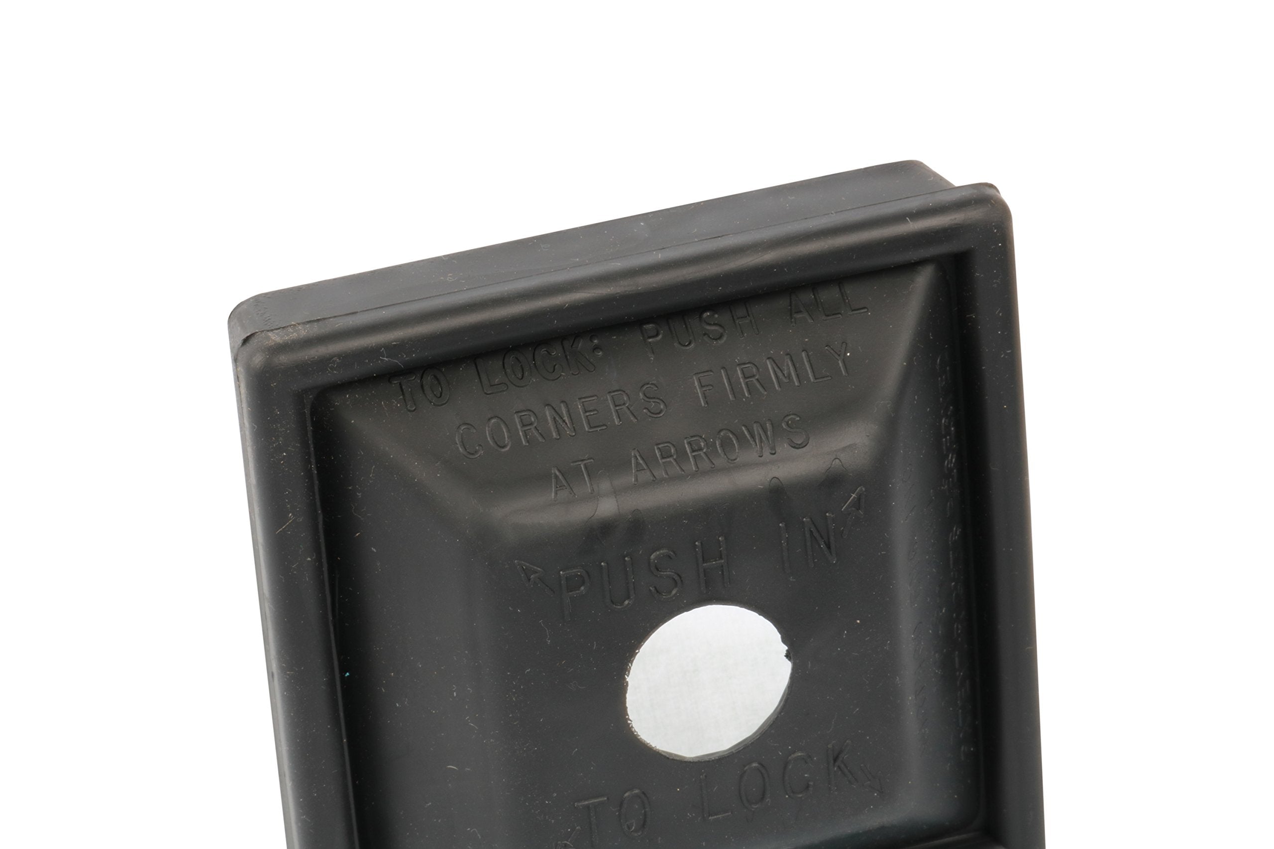 'Wirthco 30000 Rv Locking Bumper Plug - 4'''''', Black
