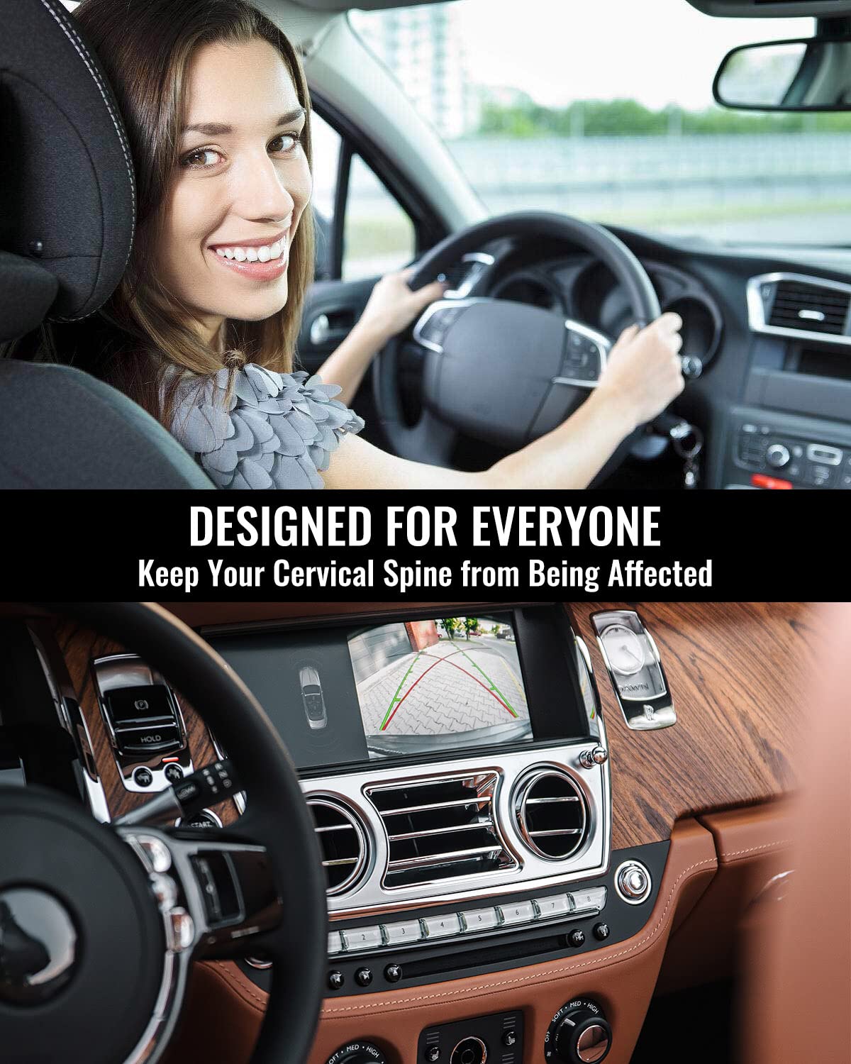 Rear View Park Assist Camera Eb5Z-19G490-Aa Fit For Ford Explorer 2011-2015, Far Infrared Wide Angle Hd Night Vision Waterproof