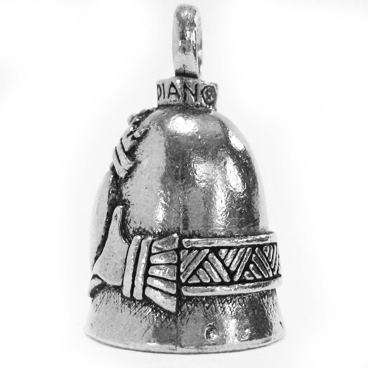 Guardian Bell Celtic Claddagh Heart Motorcycle Biker Luck Riding Bell, Silver