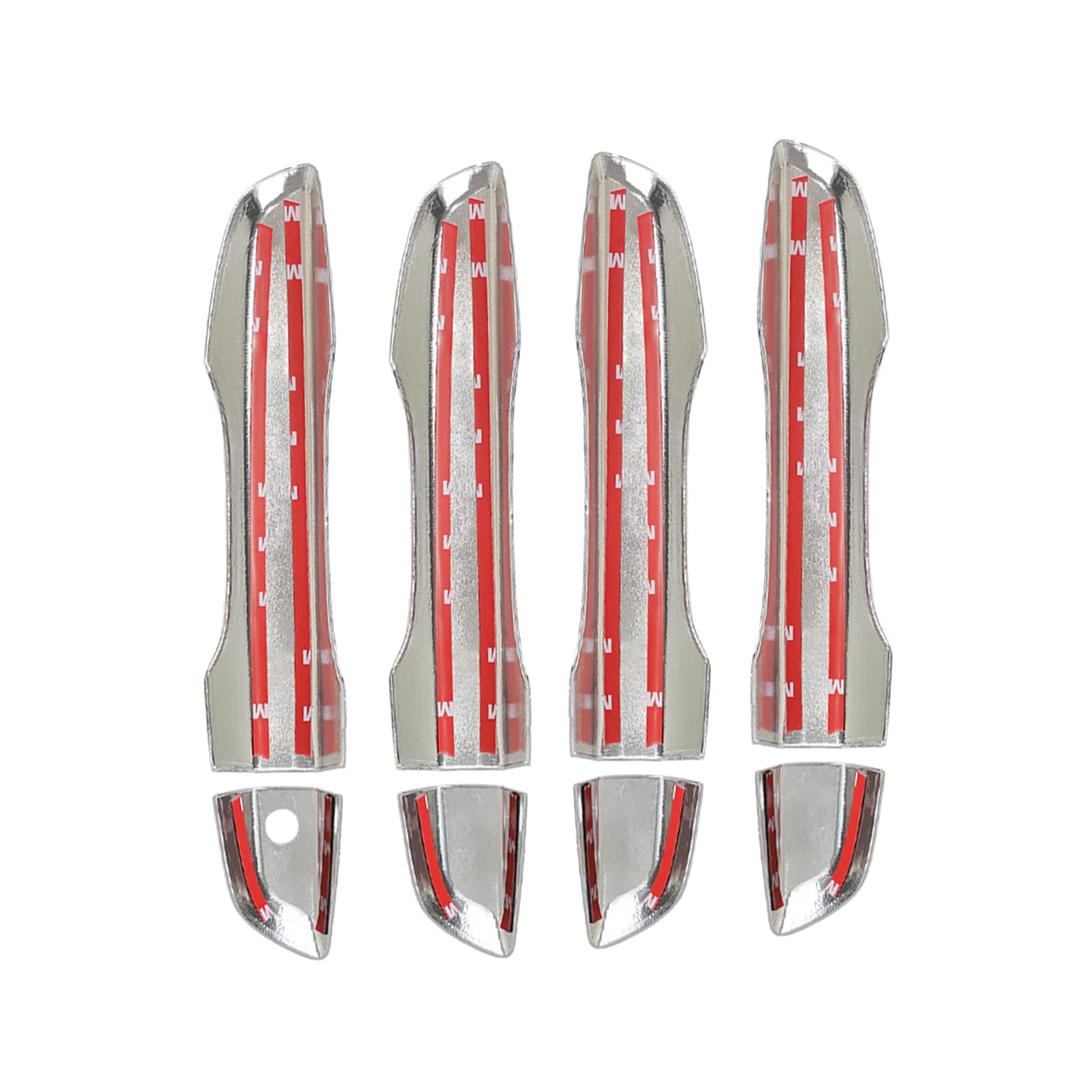 BENXUTO Chrome Door Handle Cover Trim Compatible with 10th Gen Honda Civic Sedan Hatchback Coupe Type R 2016 2017 2018 2019 2020