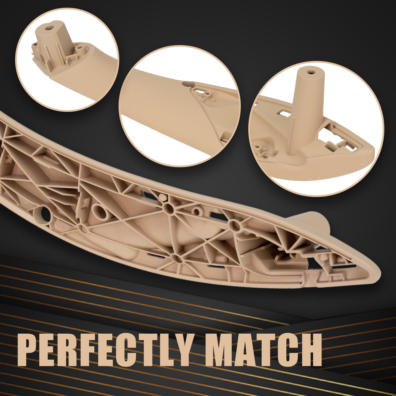 Weileite Front Right Passenger Side Interior Inner Inside Door Pull Handle Grab Fit Bmw 320,328,330,335,M3 F30/F31/F34/F80 3 201