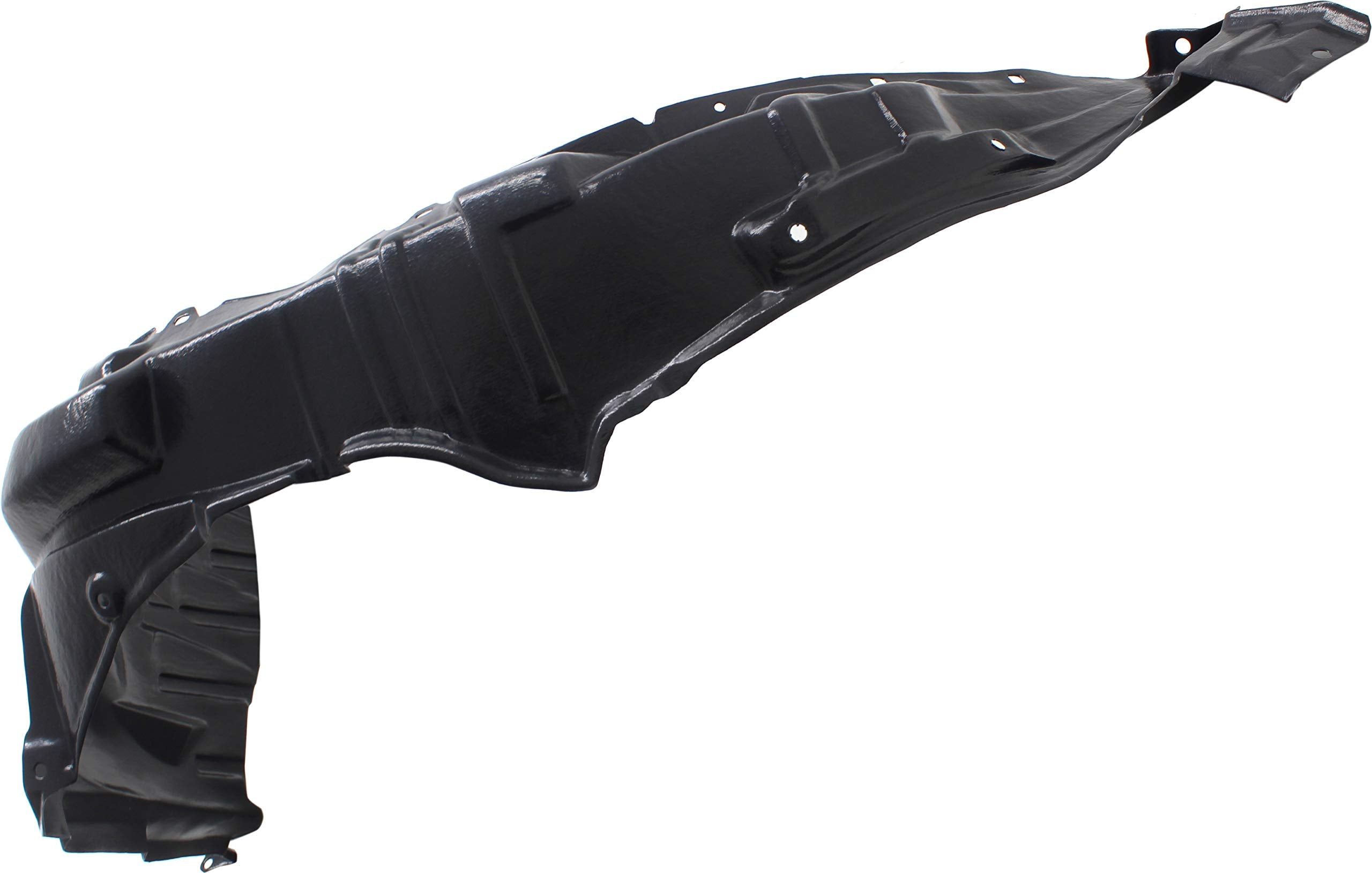 Evan Fischer Fender Liner Compatible With 2016 Scion Im, Fits 2017-2018 Toyota Corolla Im, Front Passenger Side Plastic Material