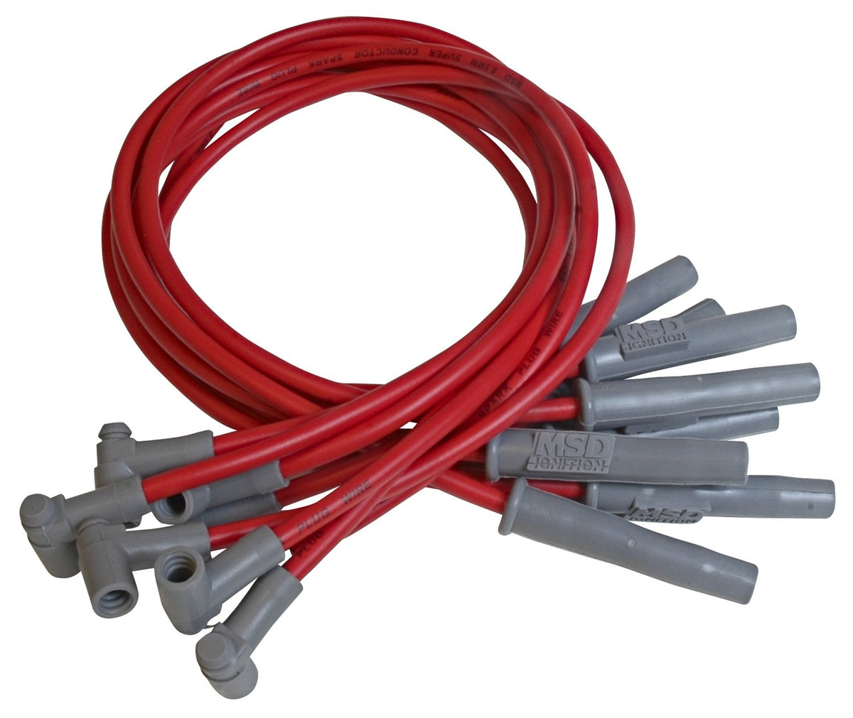 MSD 35859 Super Conductor Spark Plug Wire Set, AMC V8 Engines w/HEI Cap
